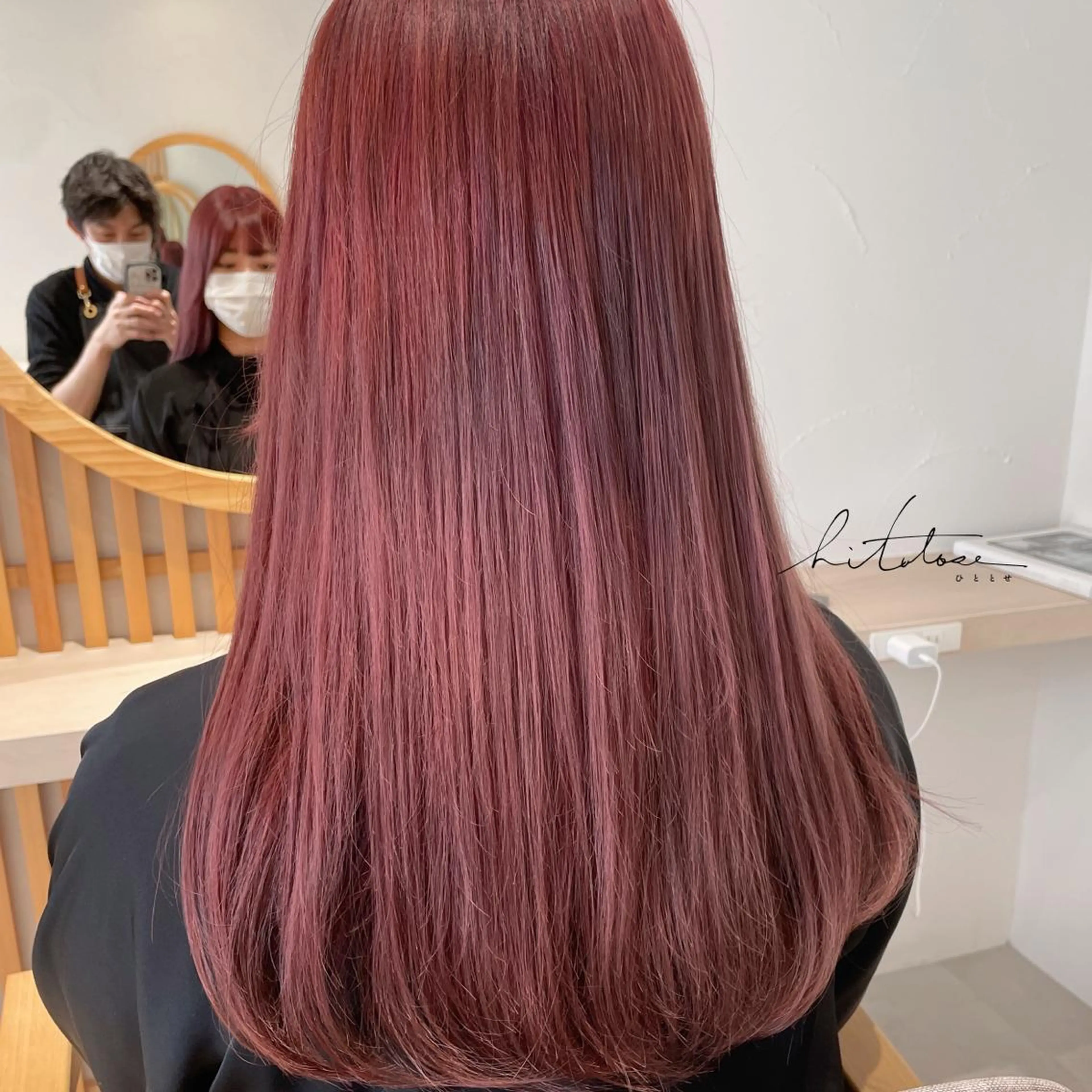 セミロング カラー カット ヘアカラー Hitotose代表 中島和樹のヘアスタイル