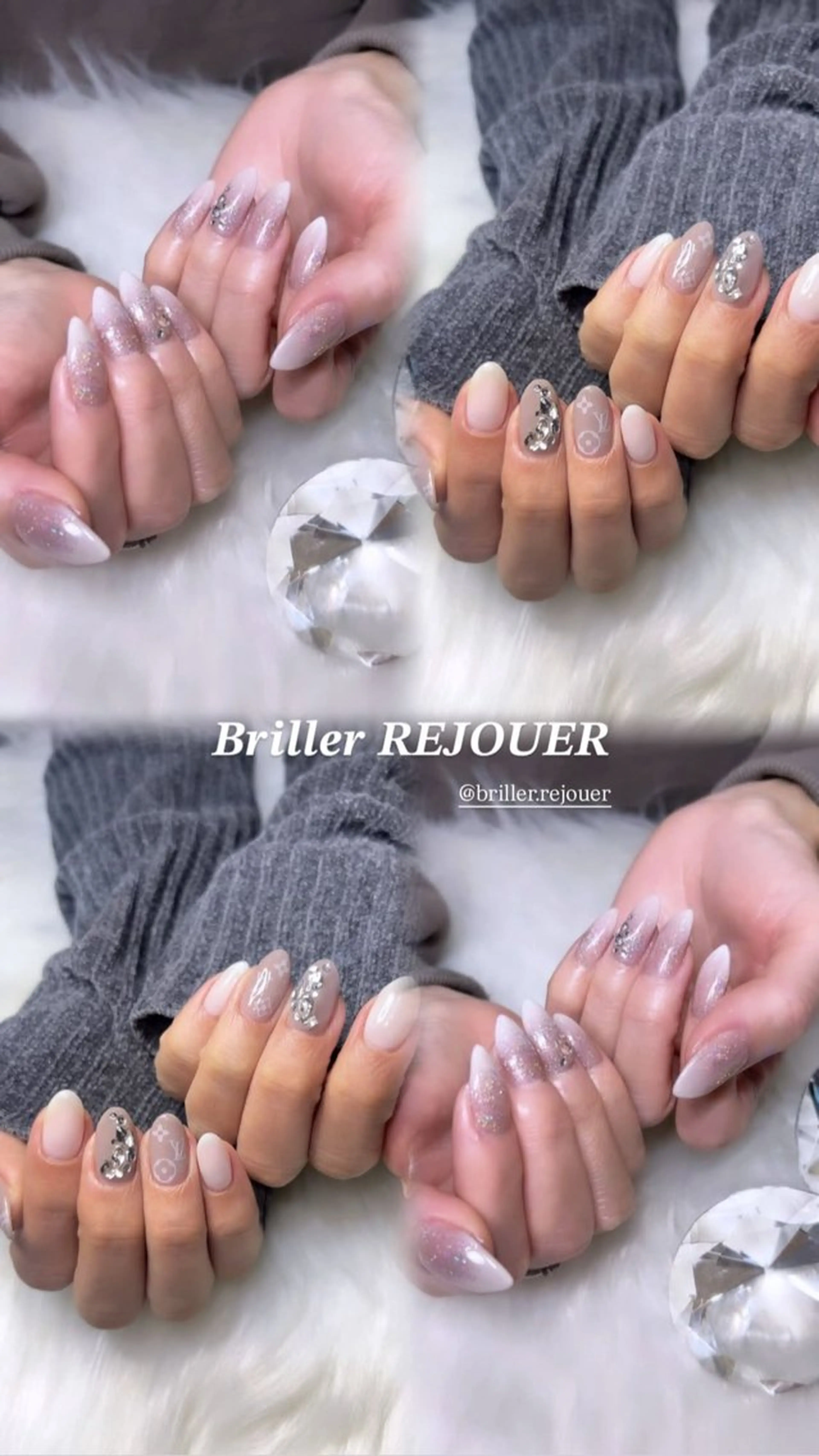 ネイル ネイルサロン&ネイルスクール Briller-REJOUER 【ブリエ・レジュール】所属・Briller Rieのネイルデザイン
