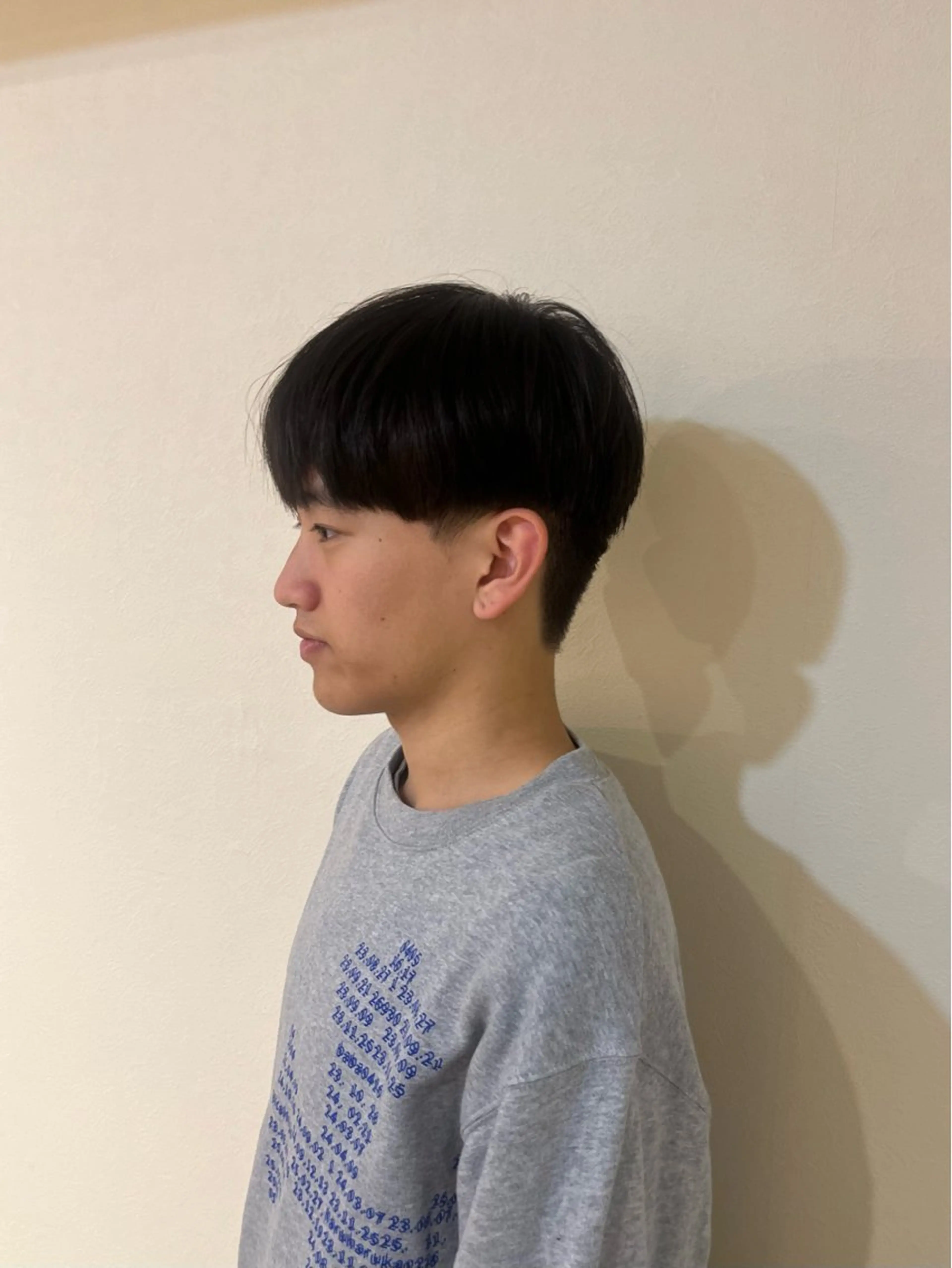 メンズカットモデルの写真