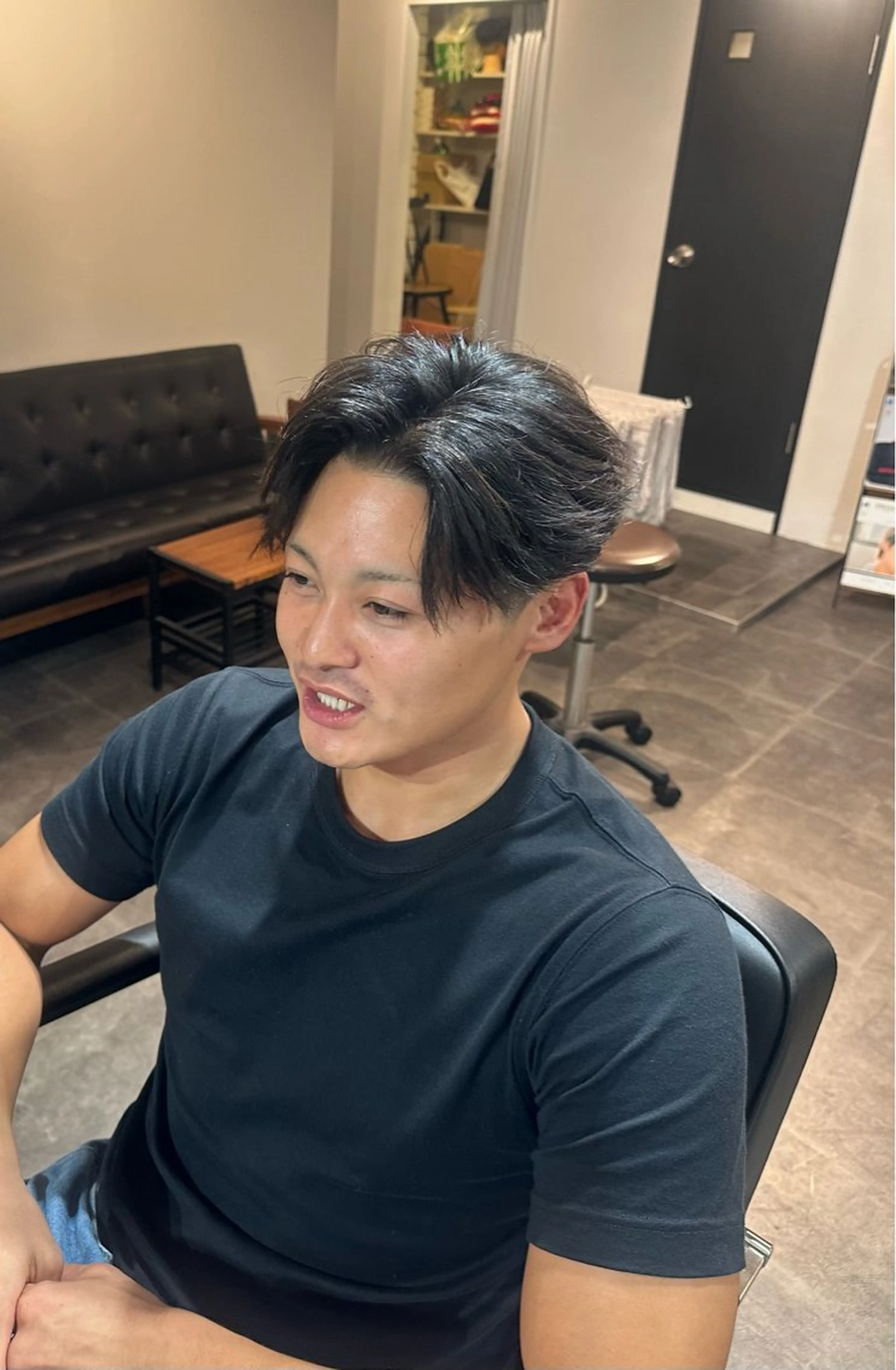 ショート メンズ カット 苗村 阿旺のヘアスタイル