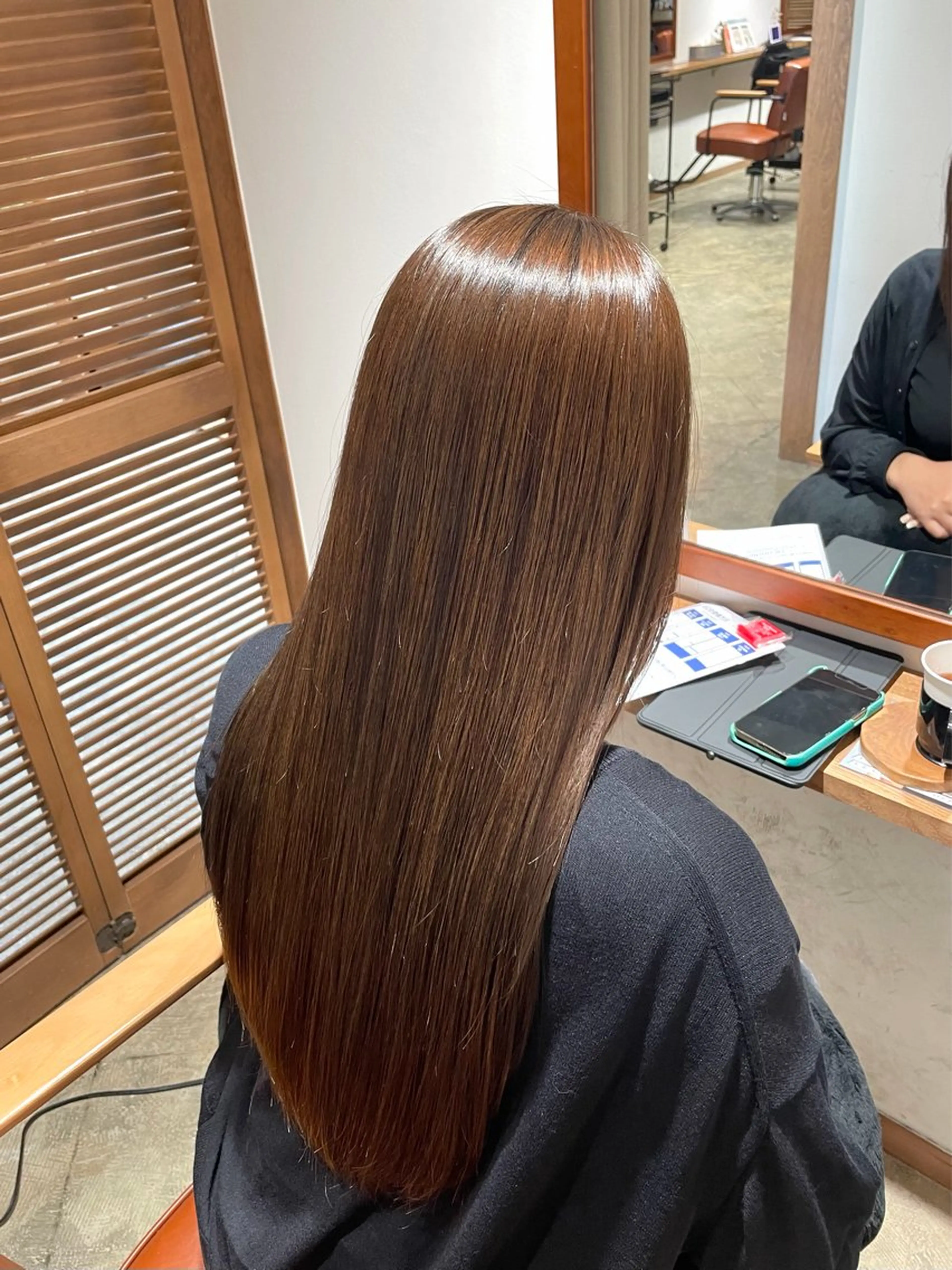 ロング カラー ベージュ/ 髪質改善 /末田柊希のヘアスタイル