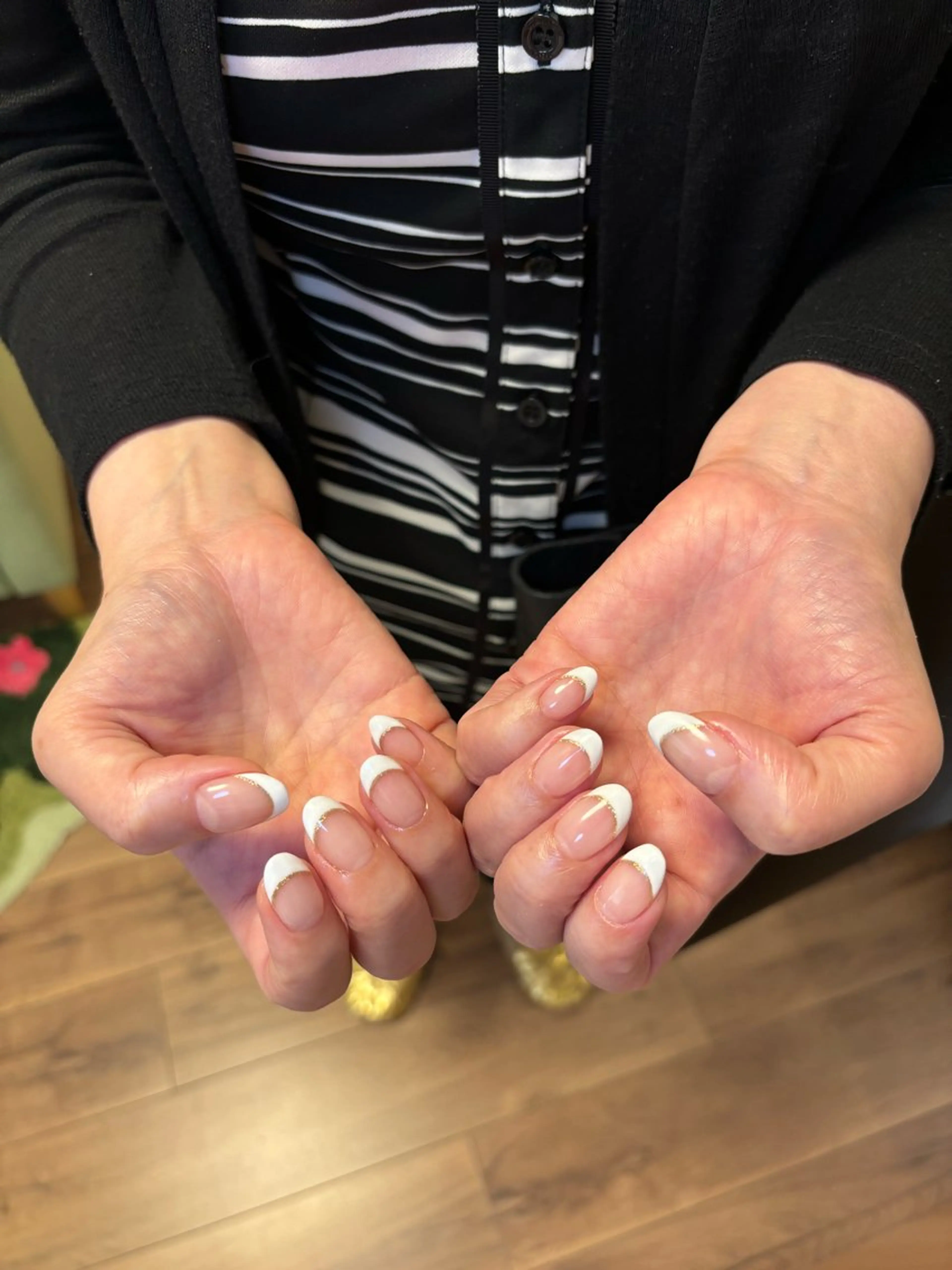 ネイル フレンチネイル 京美人所属・京 美人のネイルデザイン