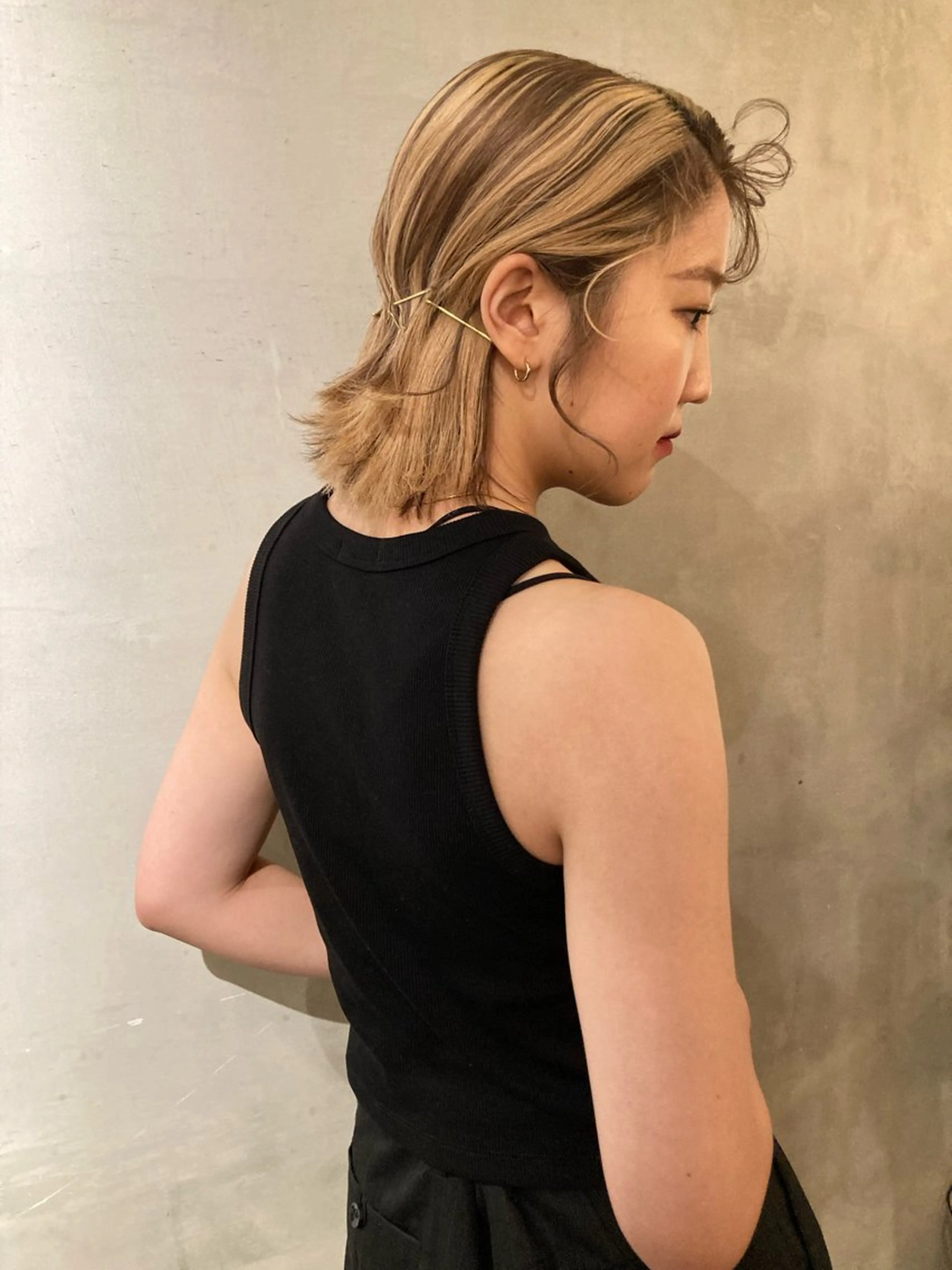 ミディアム カラー MEY HAIR所属・🎀海外ヘア/表参道 Satone🎀のヘアスタイル