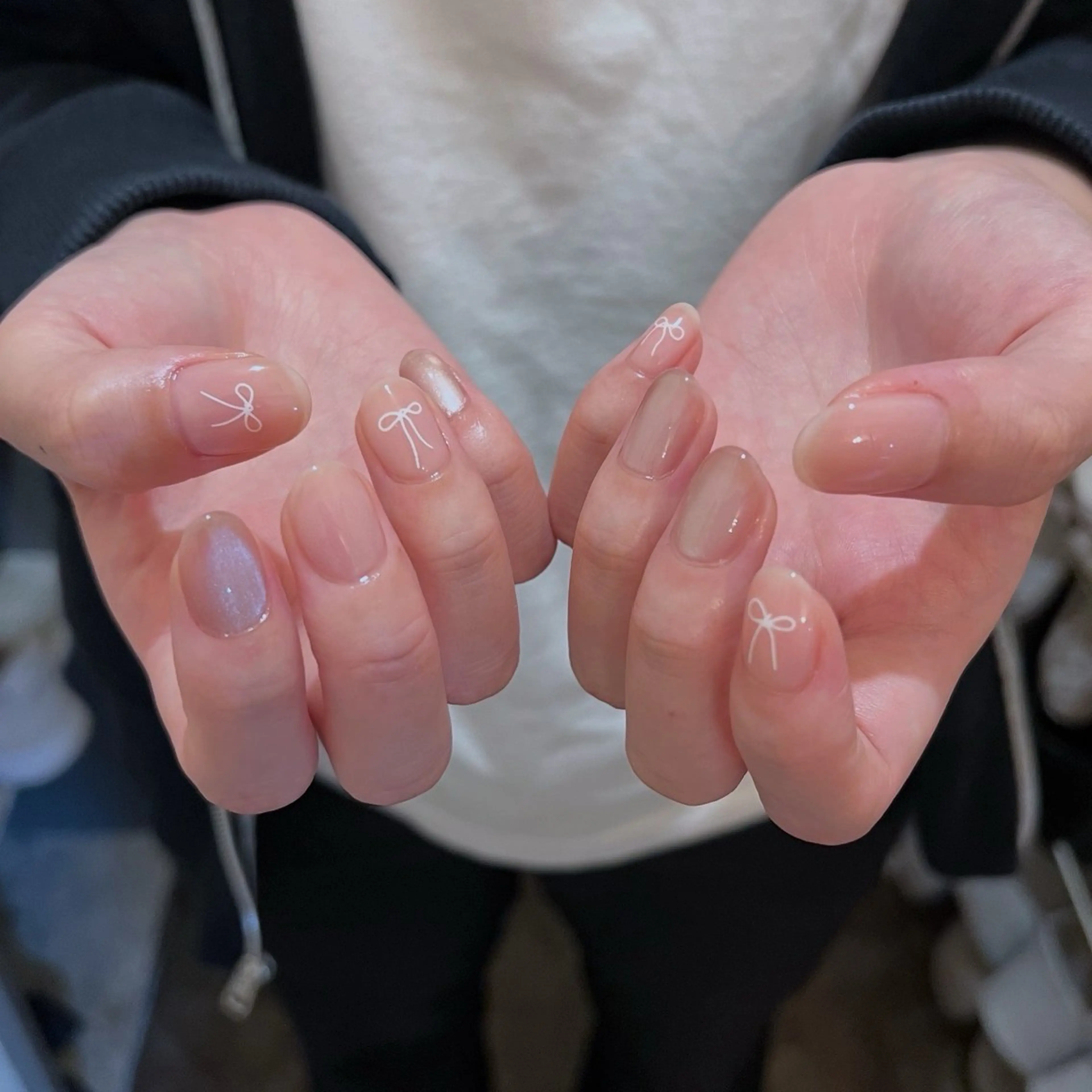 ネイル フラッシュネイル マグネットネイル urun eriのネイルデザイン