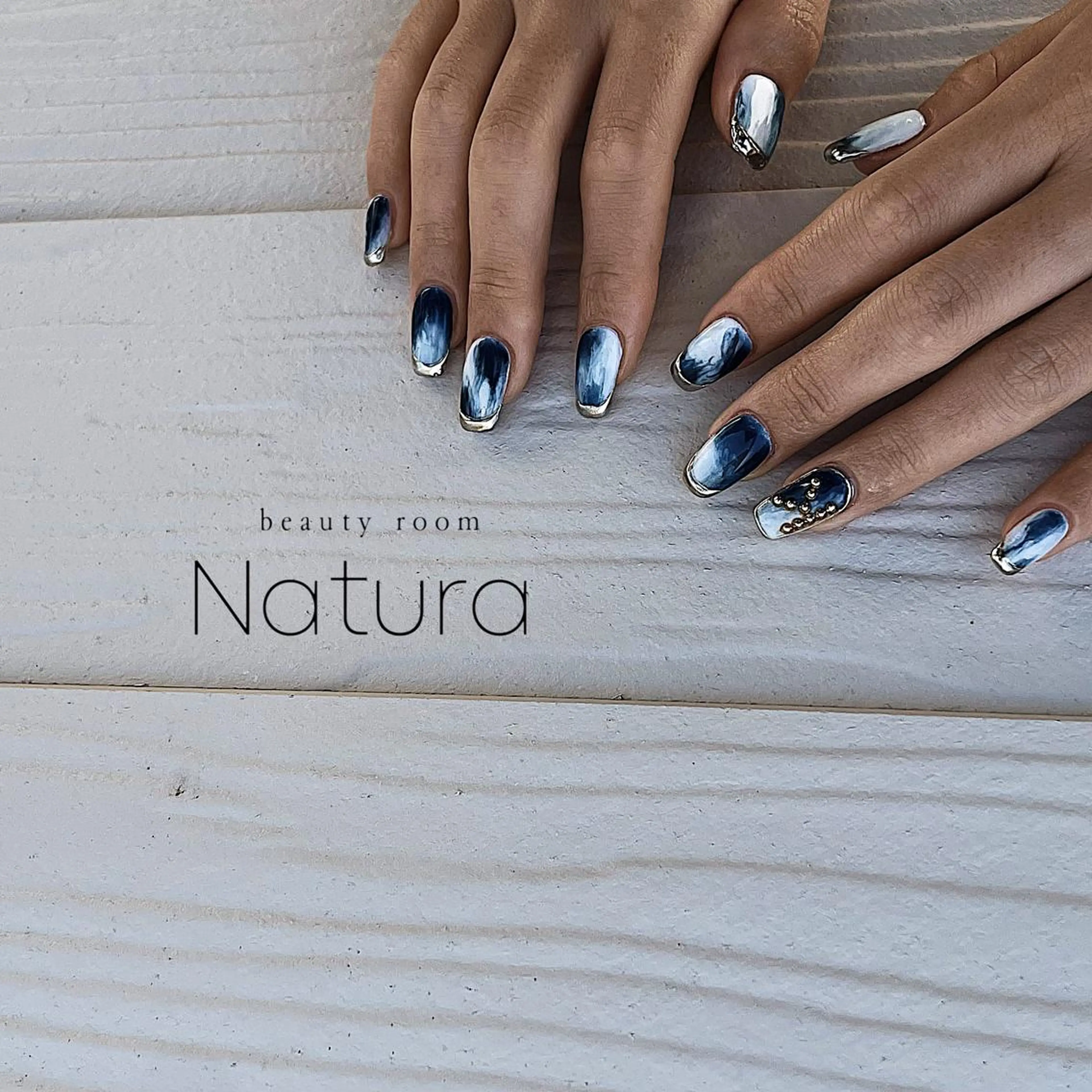 ネイル マツエク・マツパ アイブロウ ハンドネイル beautyroom Naturaのネイルデザイン