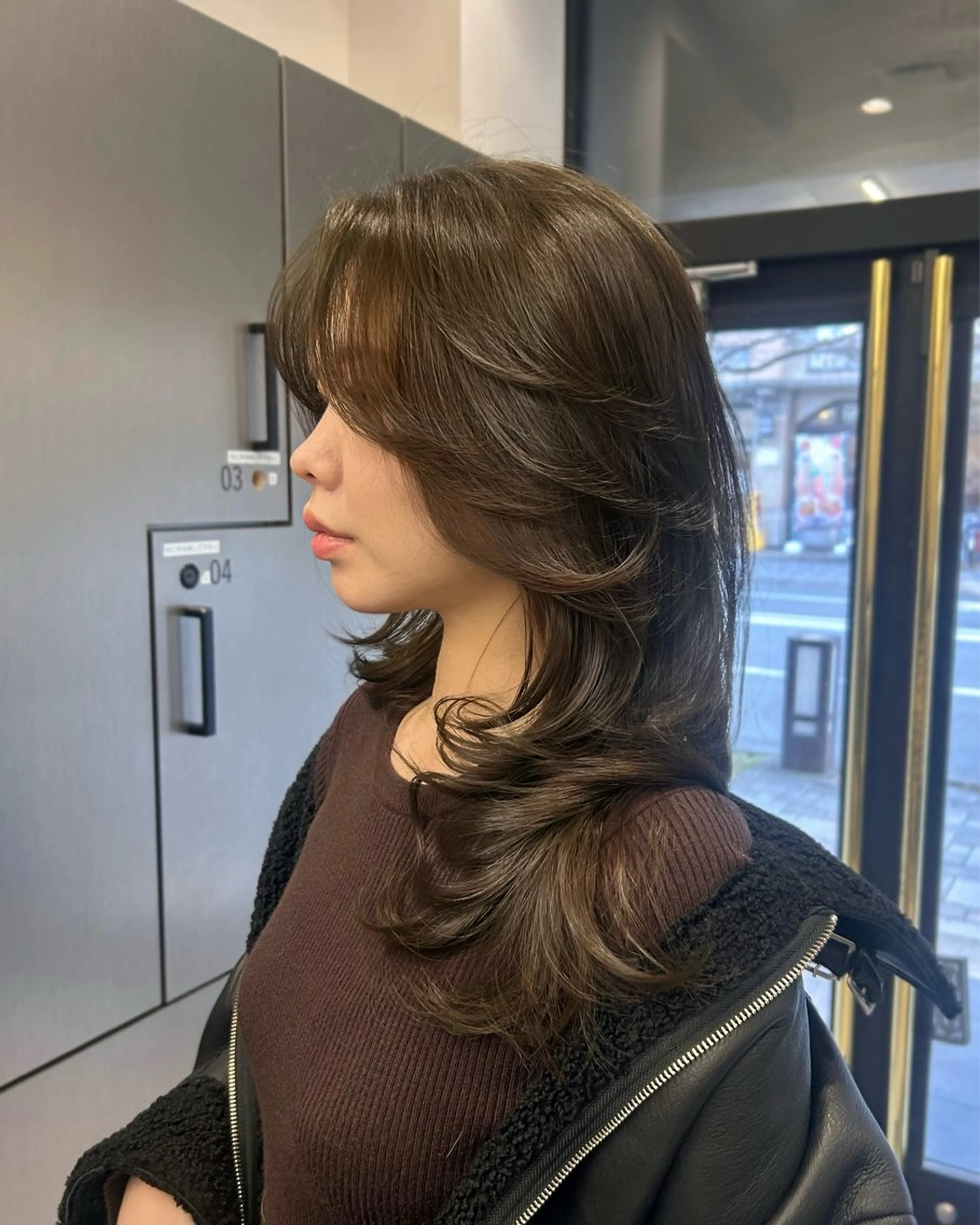 ロング レイヤーカット カット ヘアカラー トリートメント 大人レイヤー/艶美髪 🇺🇸TOMONAのヘアスタイル