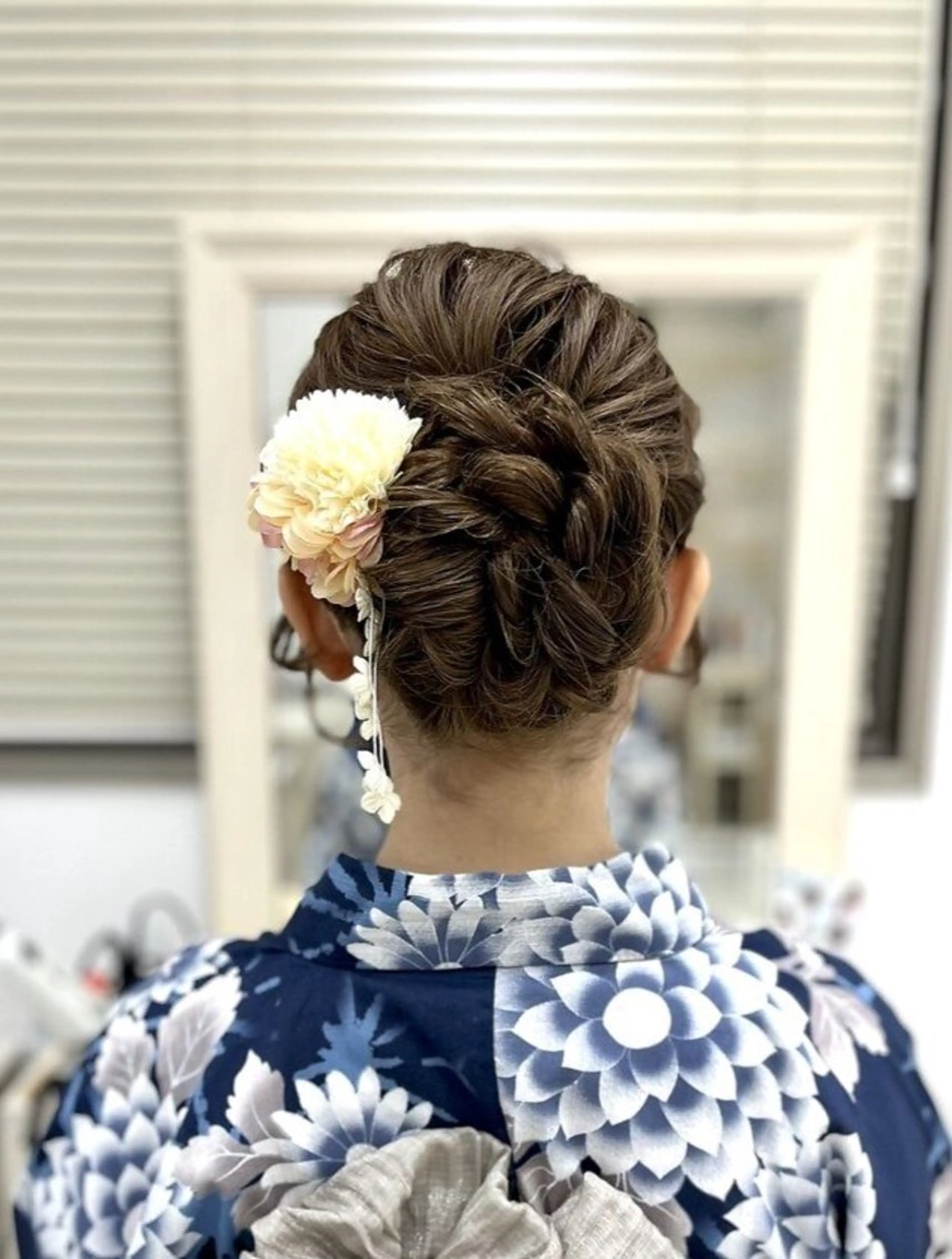 ヘアアレンジ 似合わせヘアメイク 💐オダギリチアキのヘアスタイル