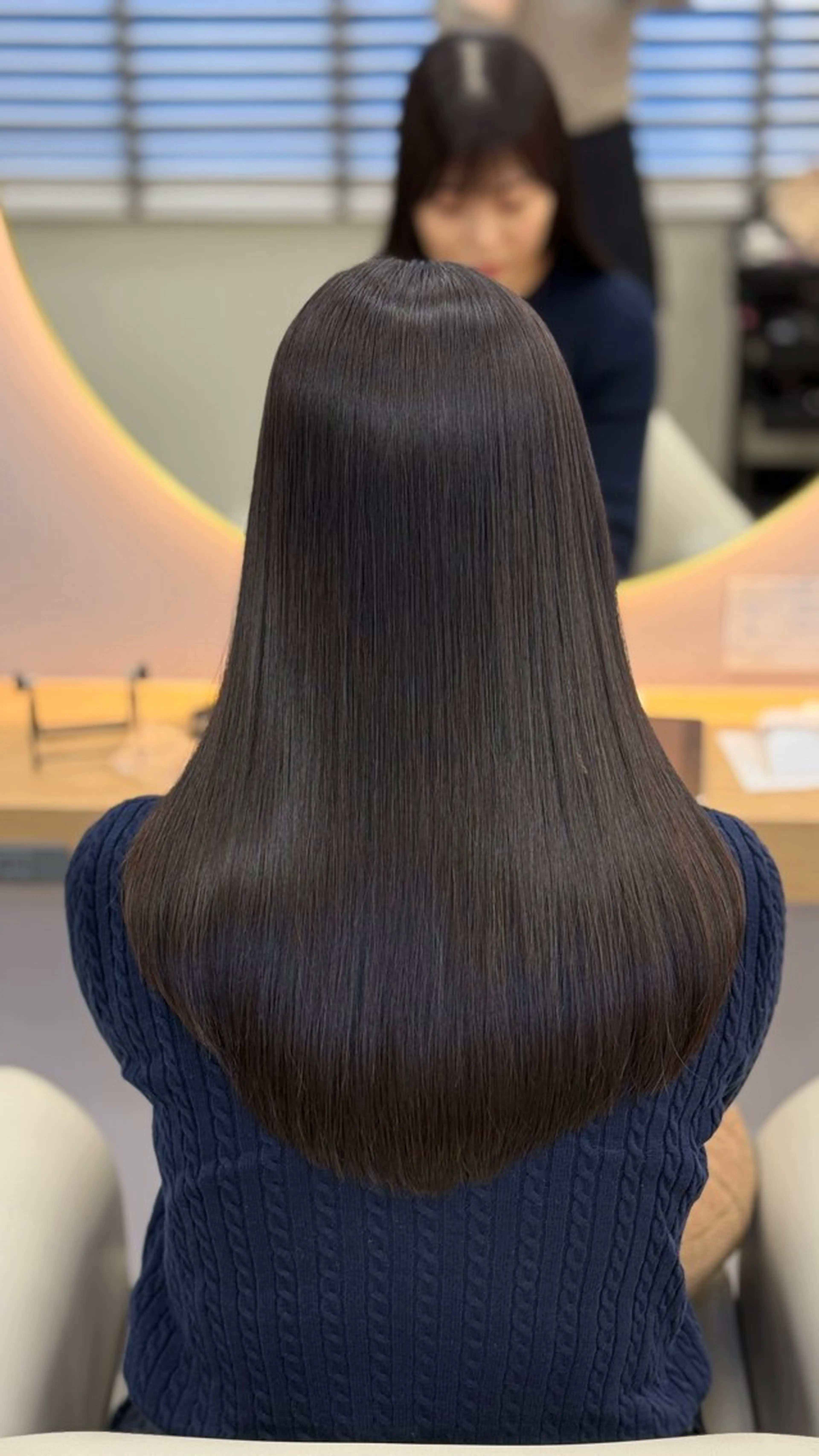 ロング Bonheur銀座 🐰✨️タナカミサのヘアスタイル