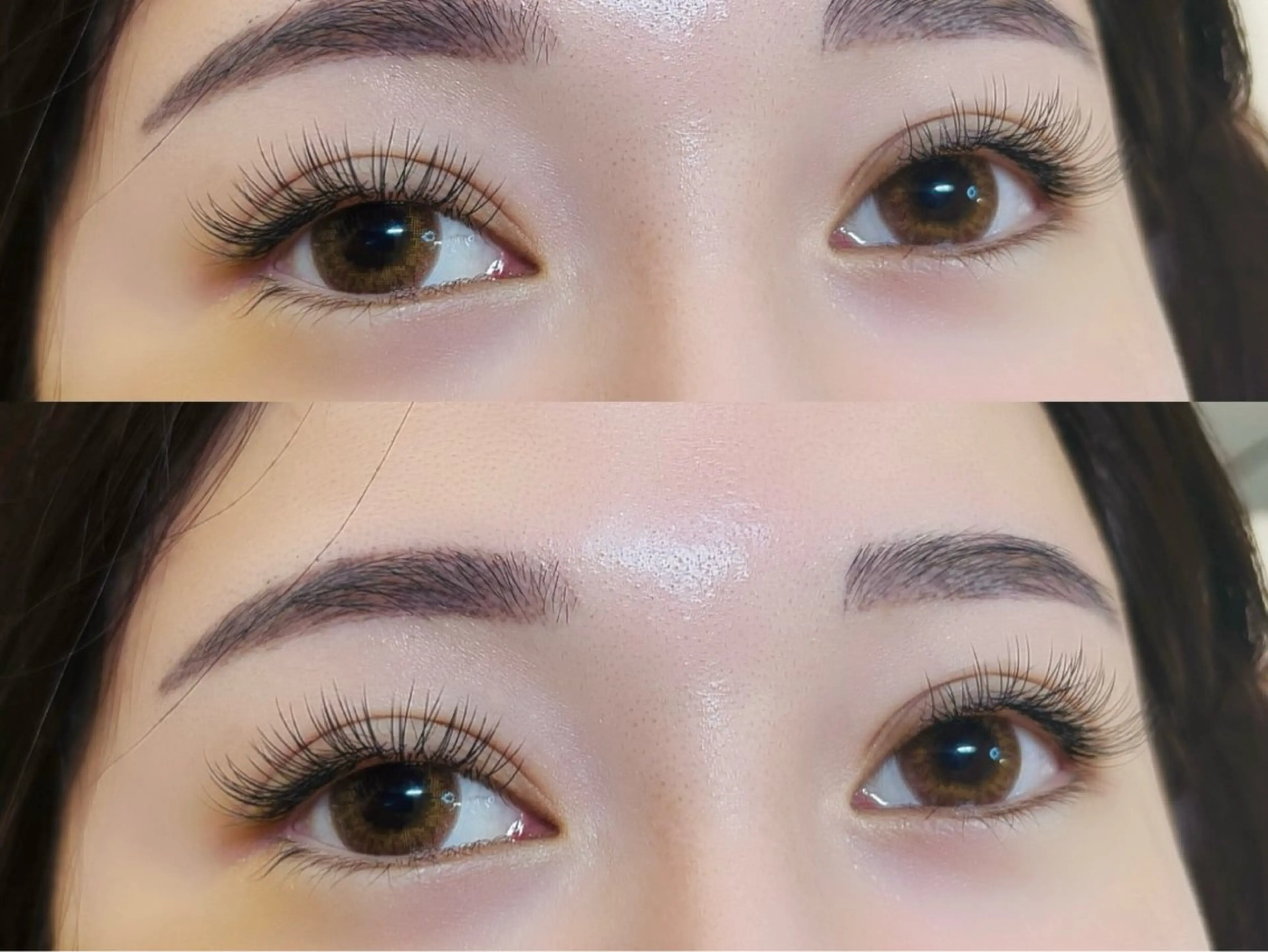 マツエク・マツパ 付け放題 バインドロック 束感まつ毛 フラットラッシュ パリジェンヌラッシュリフト マツエク オーロラ所属・AURORA RINAのマツエク・マツパデザイン