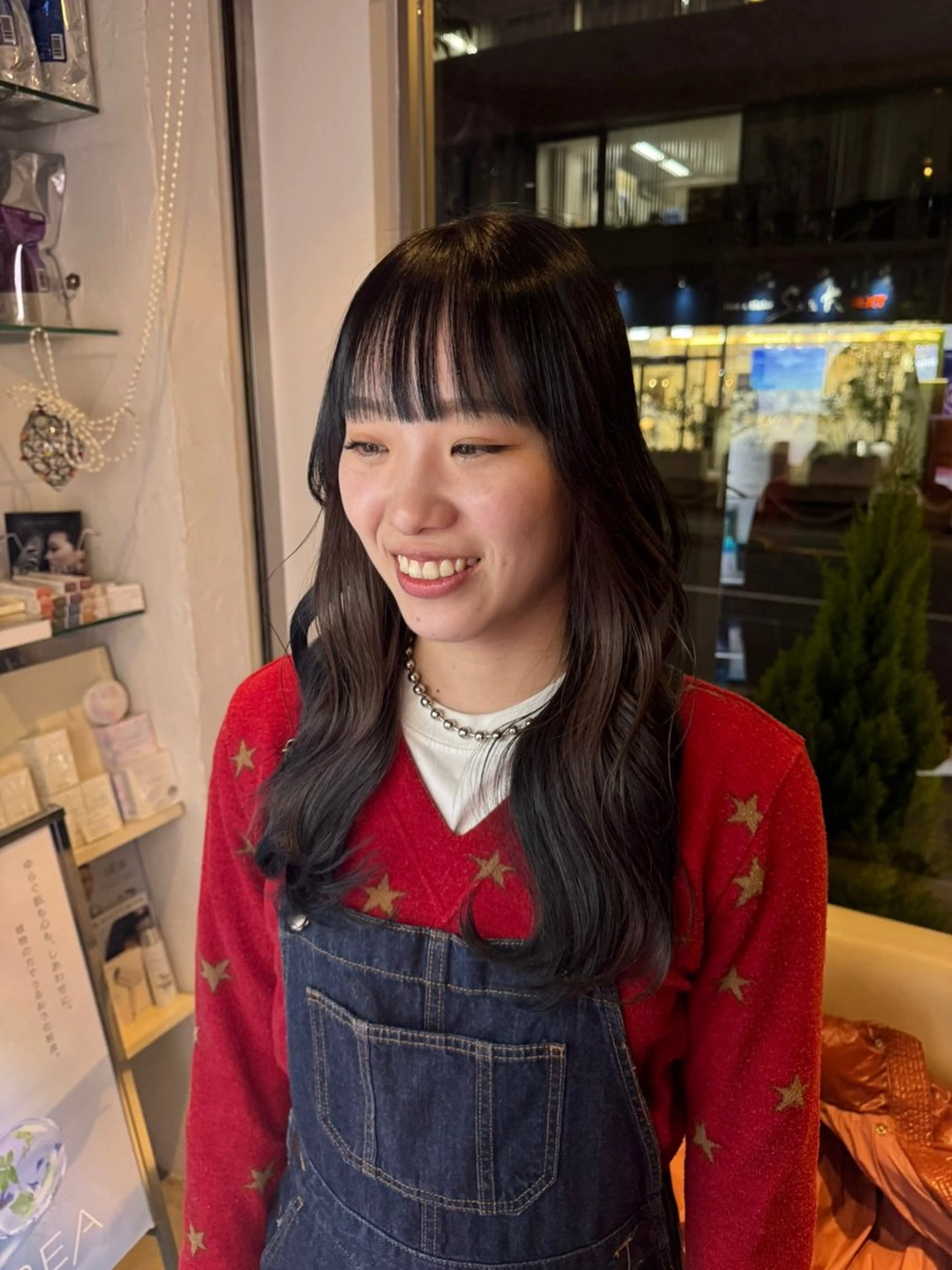 ロング カラー カット ヘアカラー 透明感カラー🌱 🍑天野琴音🍑のヘアスタイル