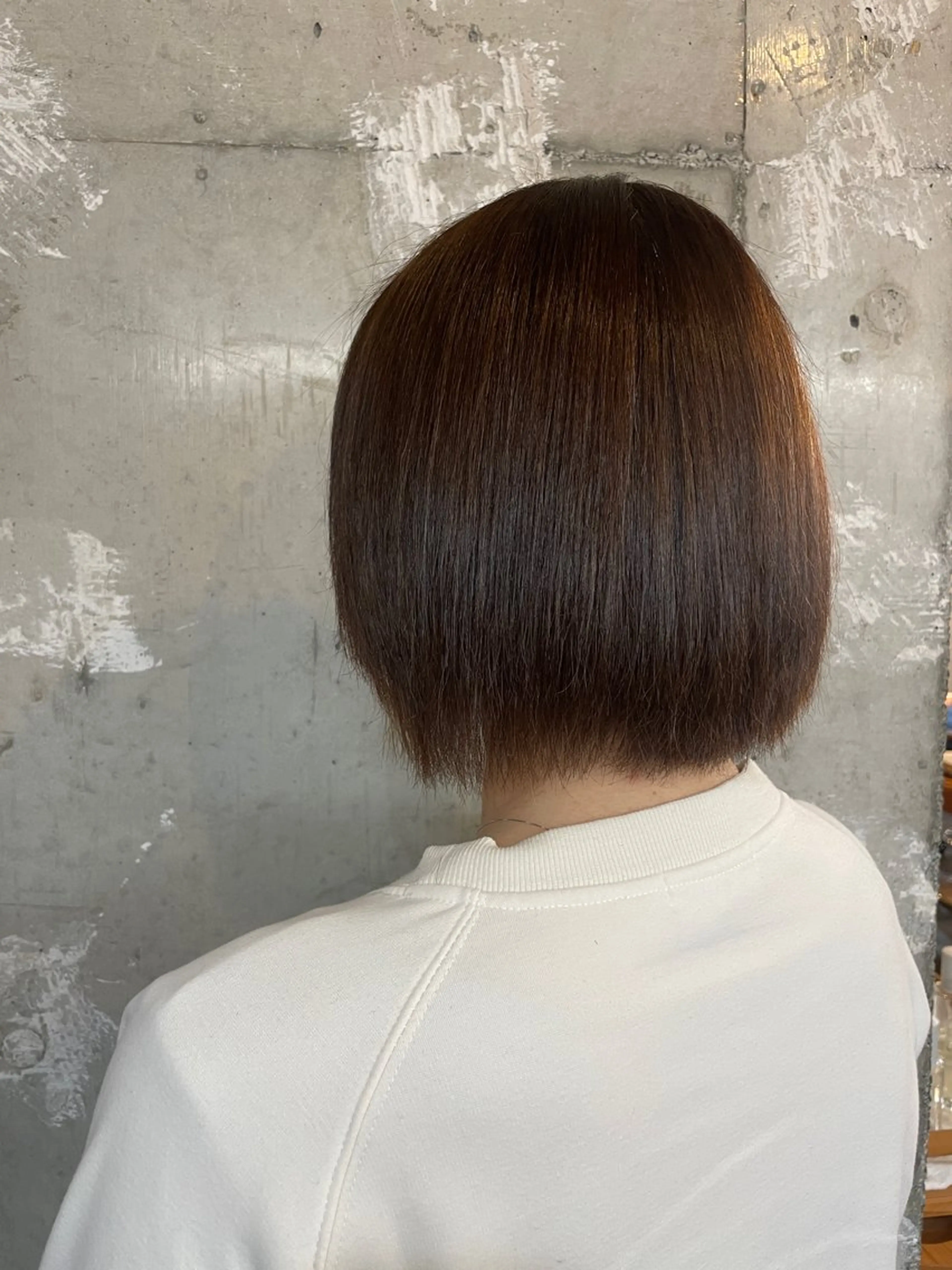 ショート 縮毛矯正 TOMIKUDA RIOのヘアスタイル