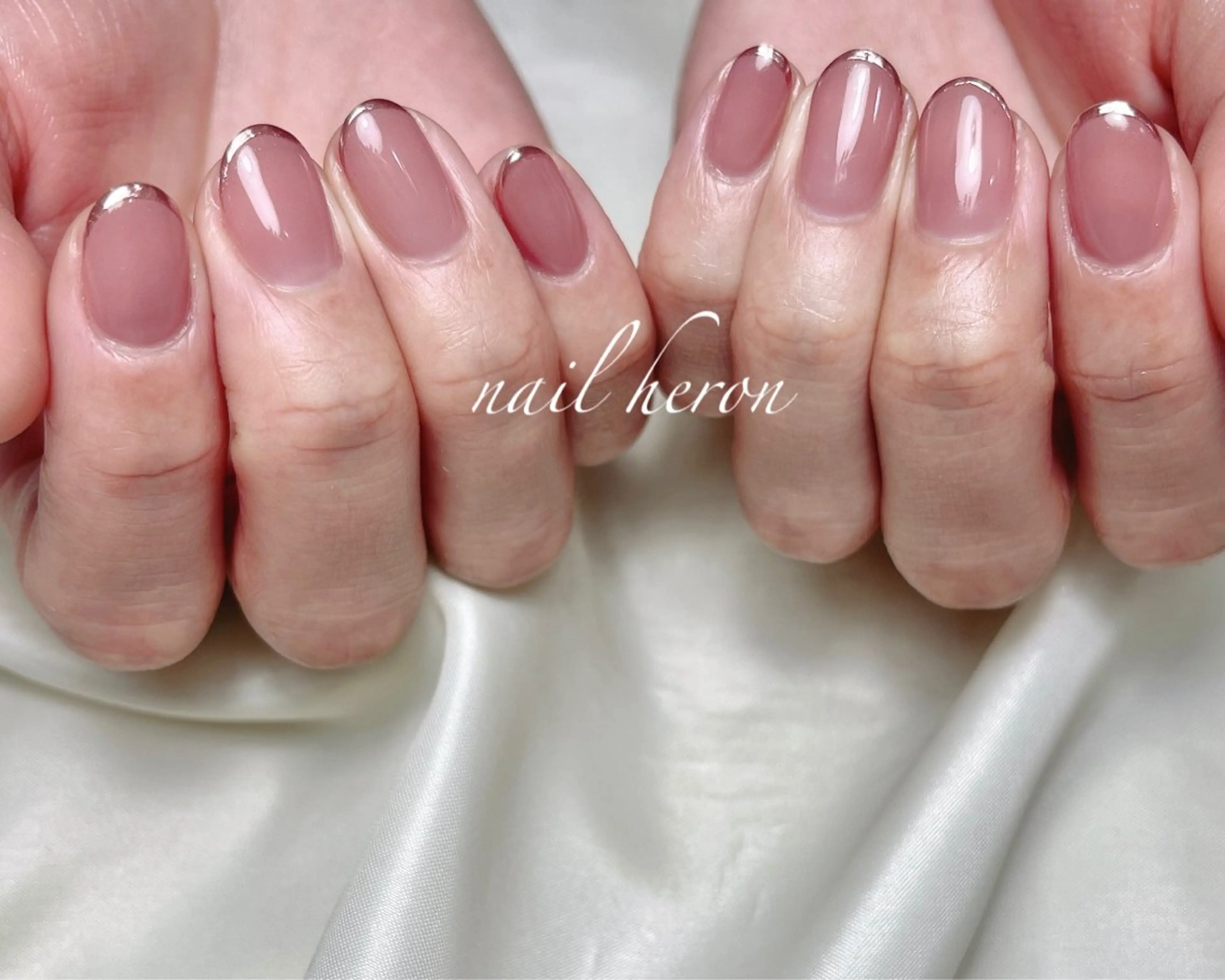 ネイル ミラーネイル ハンドネイル nail heron所属・saki_ nail heronのその他イメージ