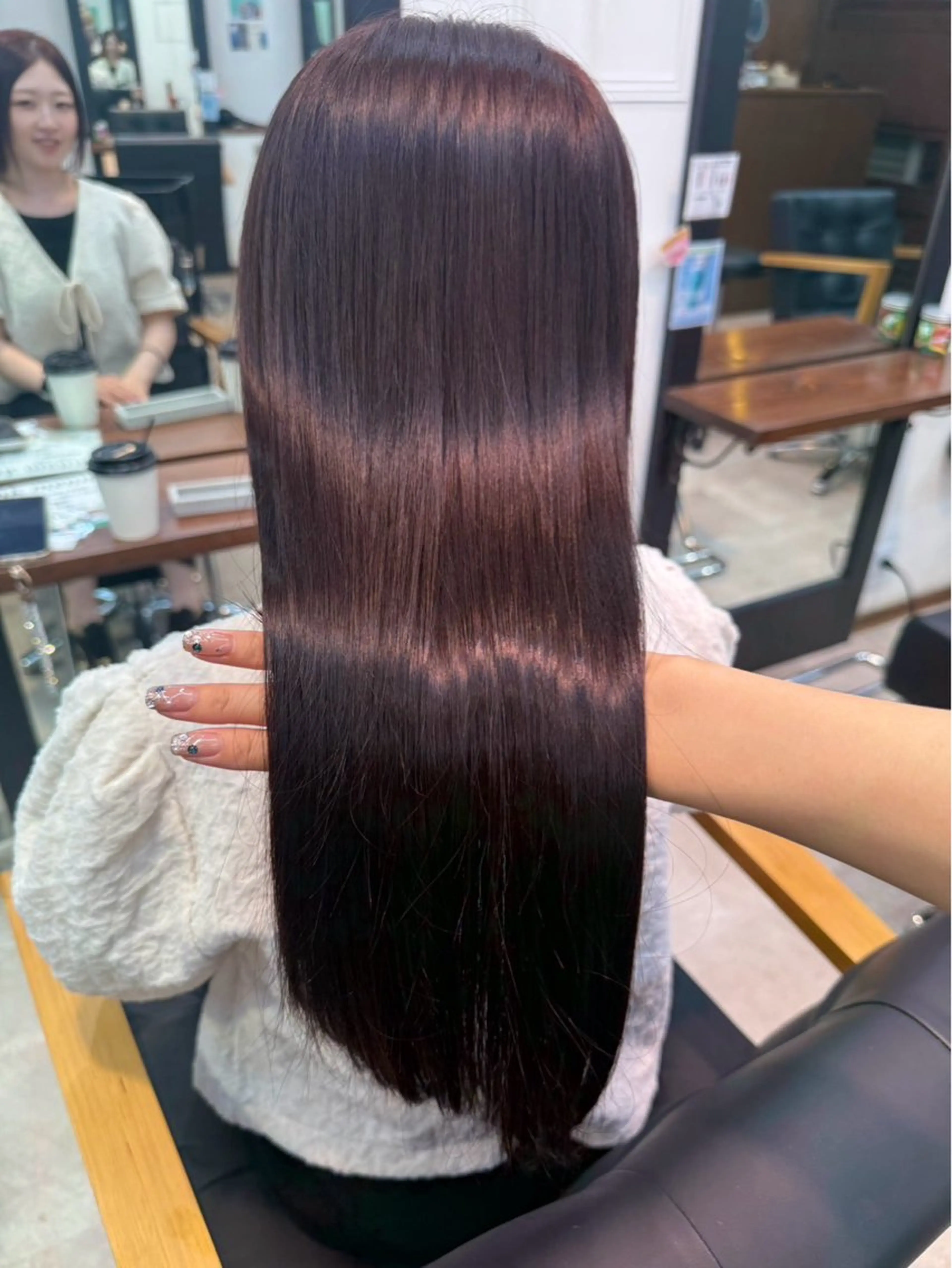 ロング カラー 艶髪カラー/view ひなのヘアスタイル