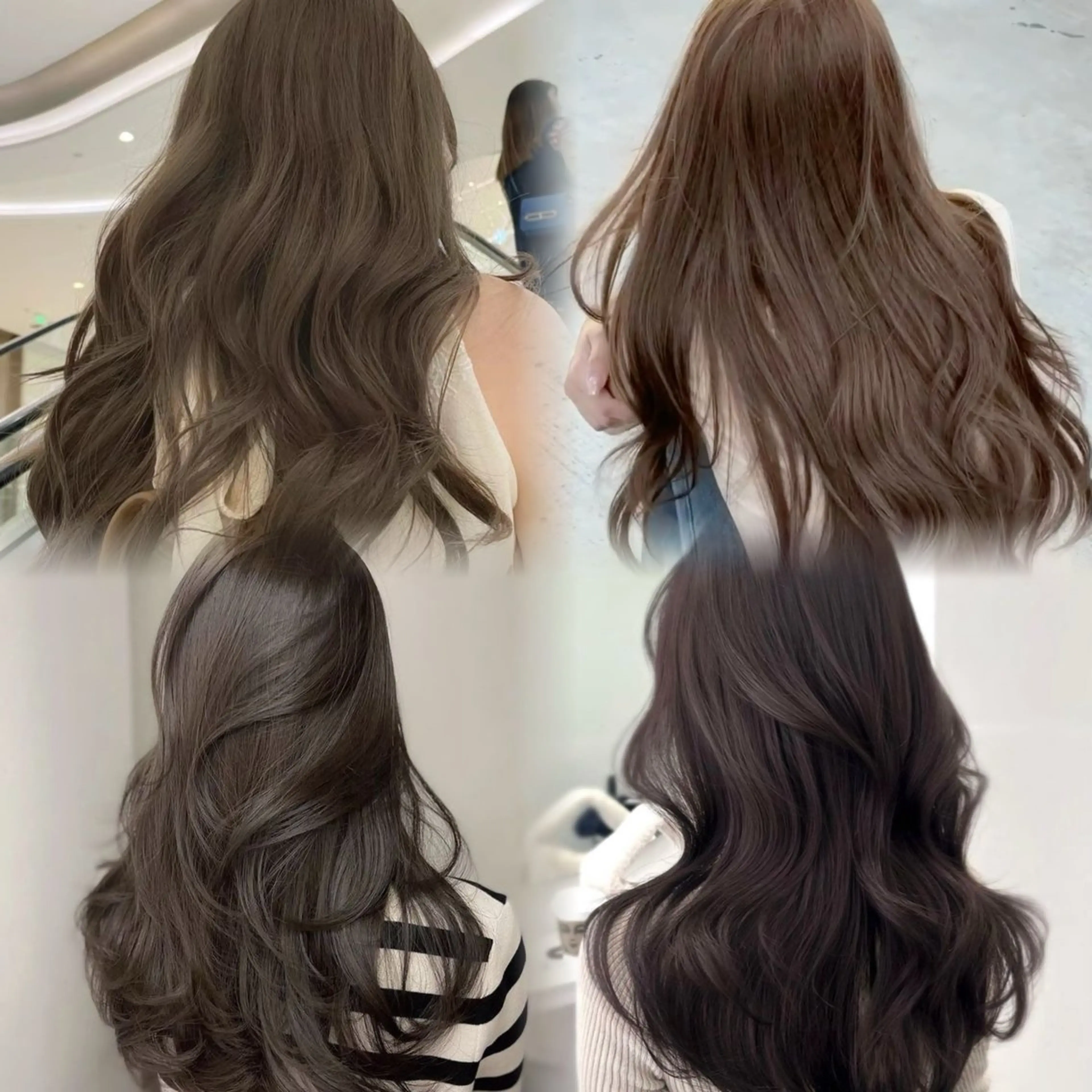 🌈ReFaヴィーナ🫧スチームトリートメント付透明感ケアカラー+TR+コテ巻き付♡の写真