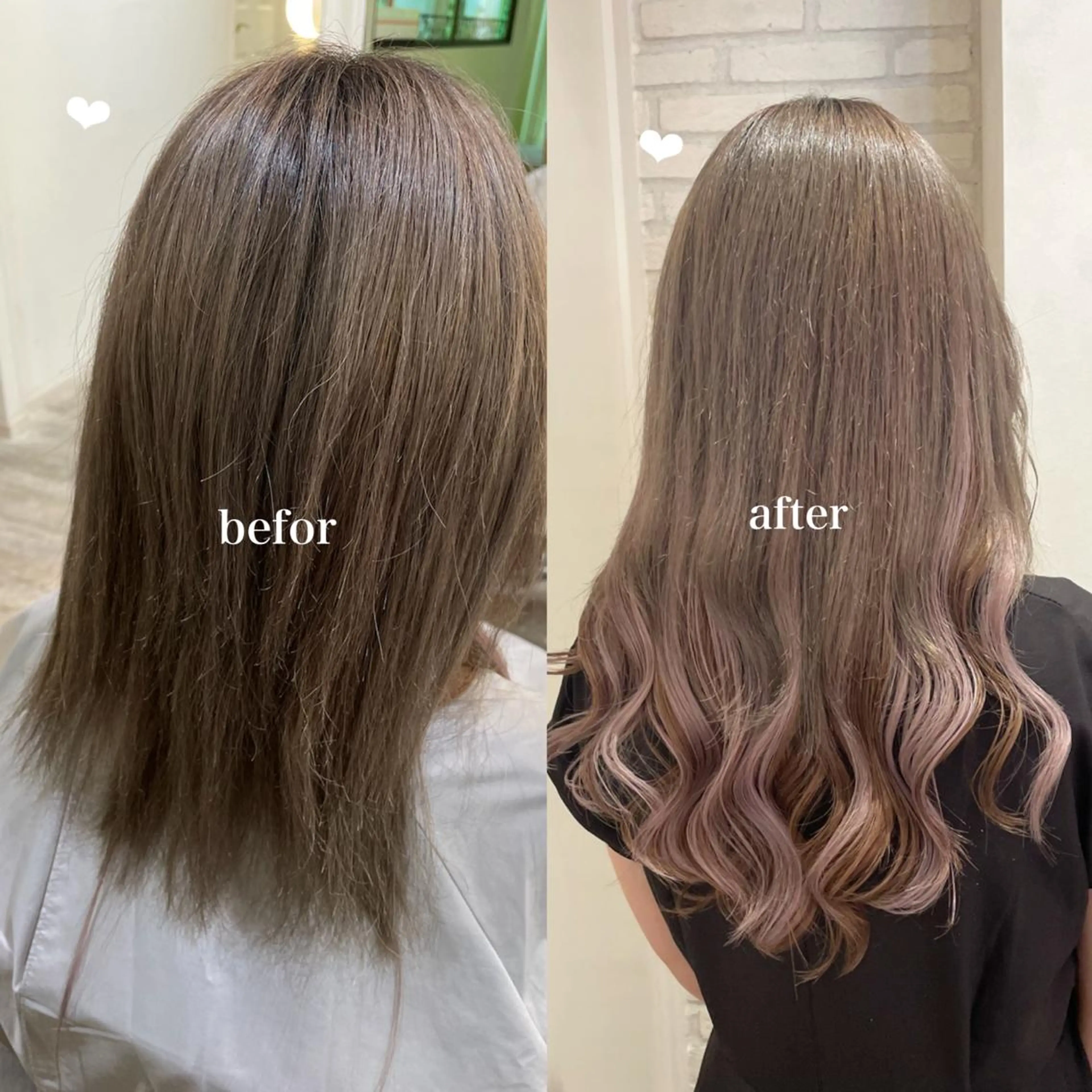 ロング エクステ エクステ エクステ/ハイトーン 🐏☁️miminaのヘアスタイル