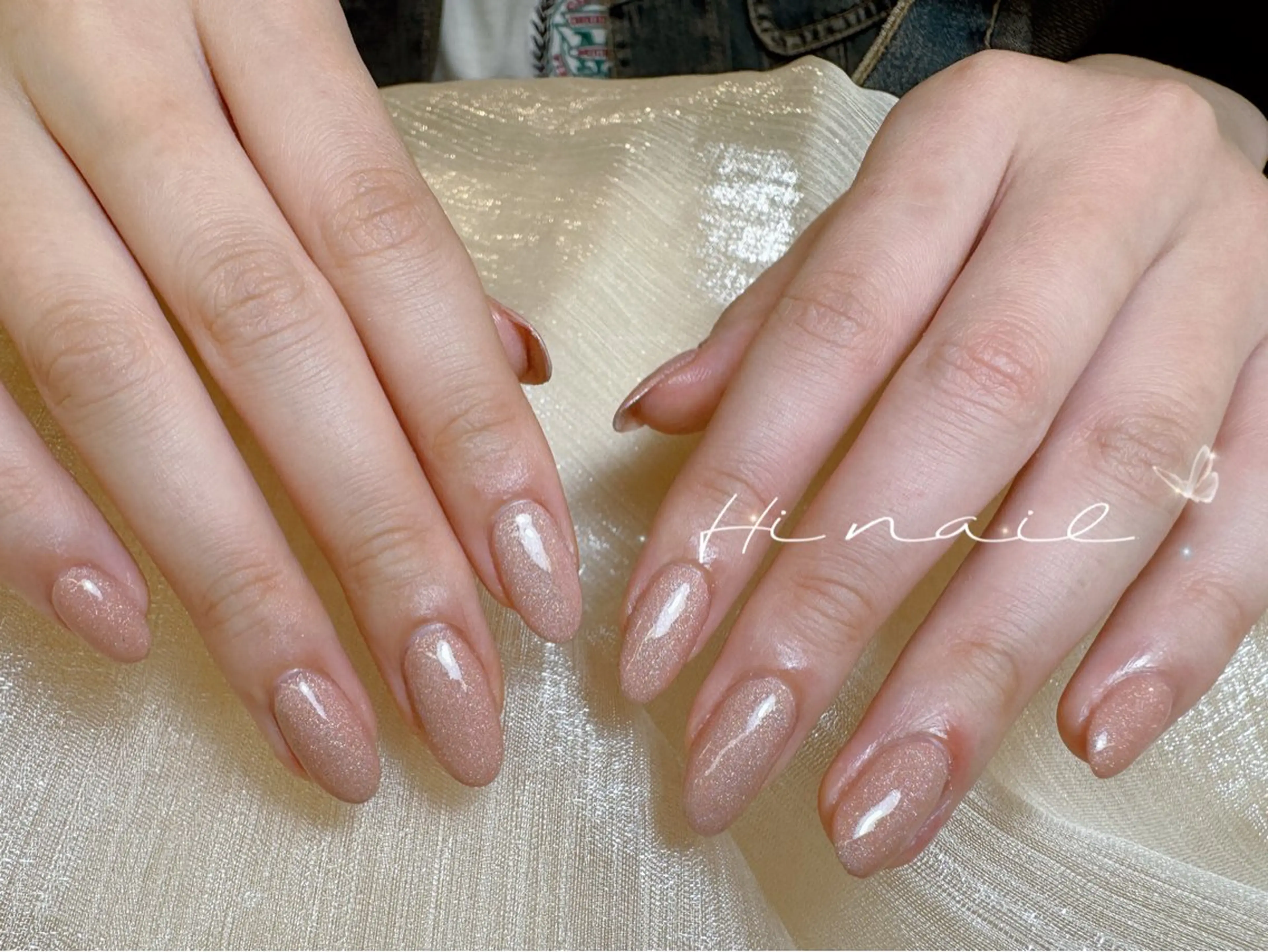 ネイル オーロラネイル フラッシュネイル フットネイル フレンチネイル ジェルネイル ハンドネイル Hi nail 【ハイネイル】池袋のネイルデザイン