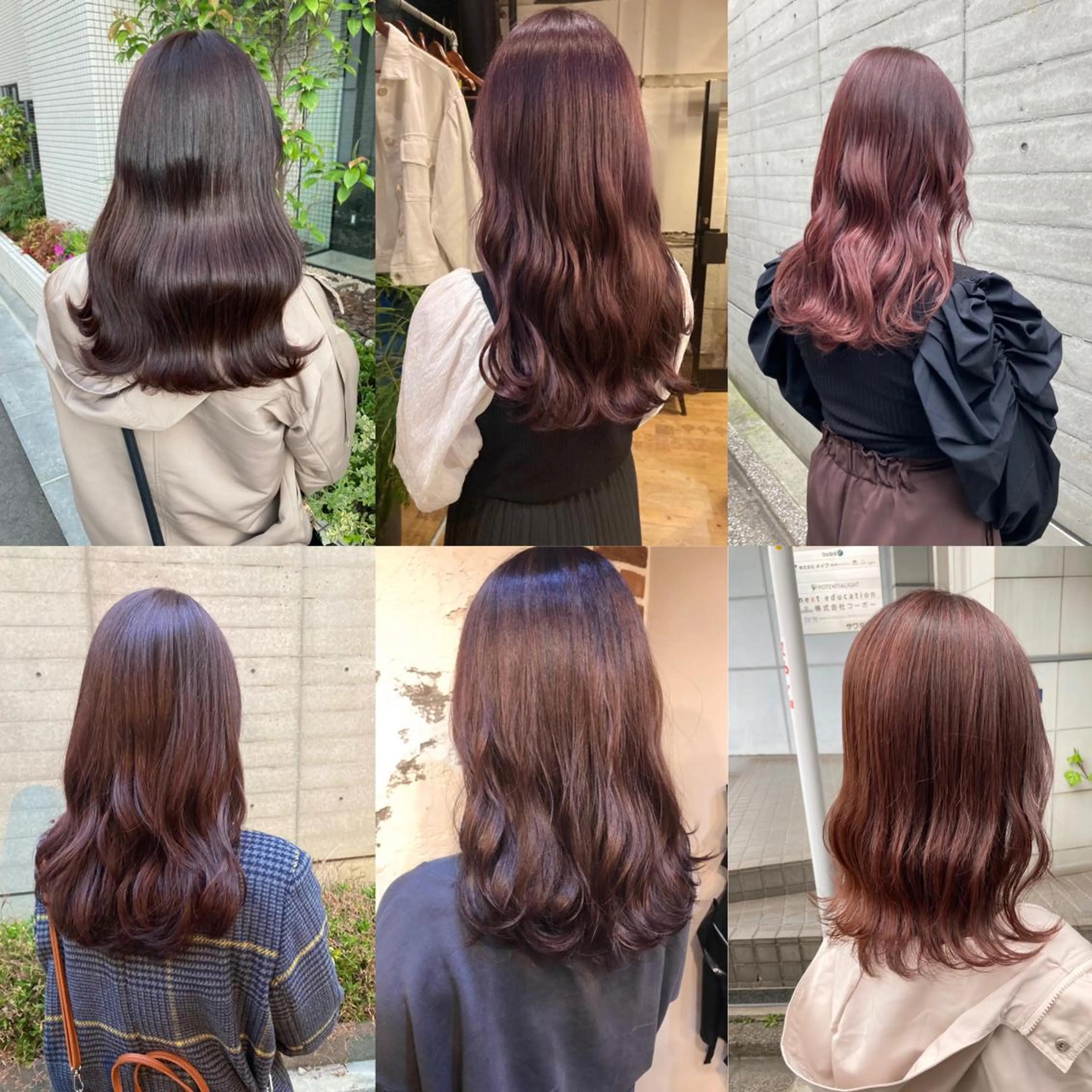 セミロング ✨色持ちの良い艶 カラー✨蟹江真世のヘアスタイル