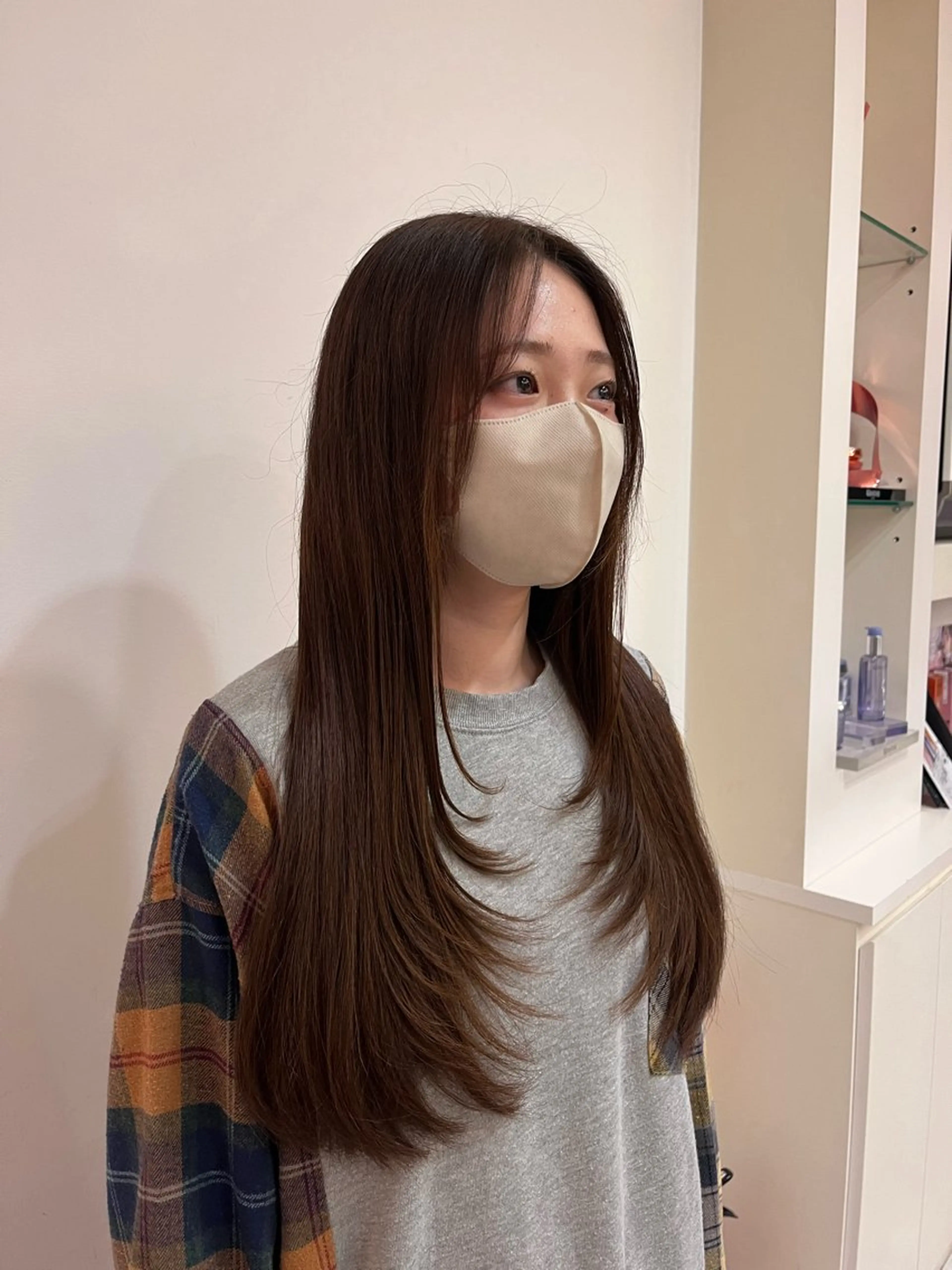 ロング カット 𝒩𝑜𝓃𝑜 / lenahcARIAのヘアスタイル