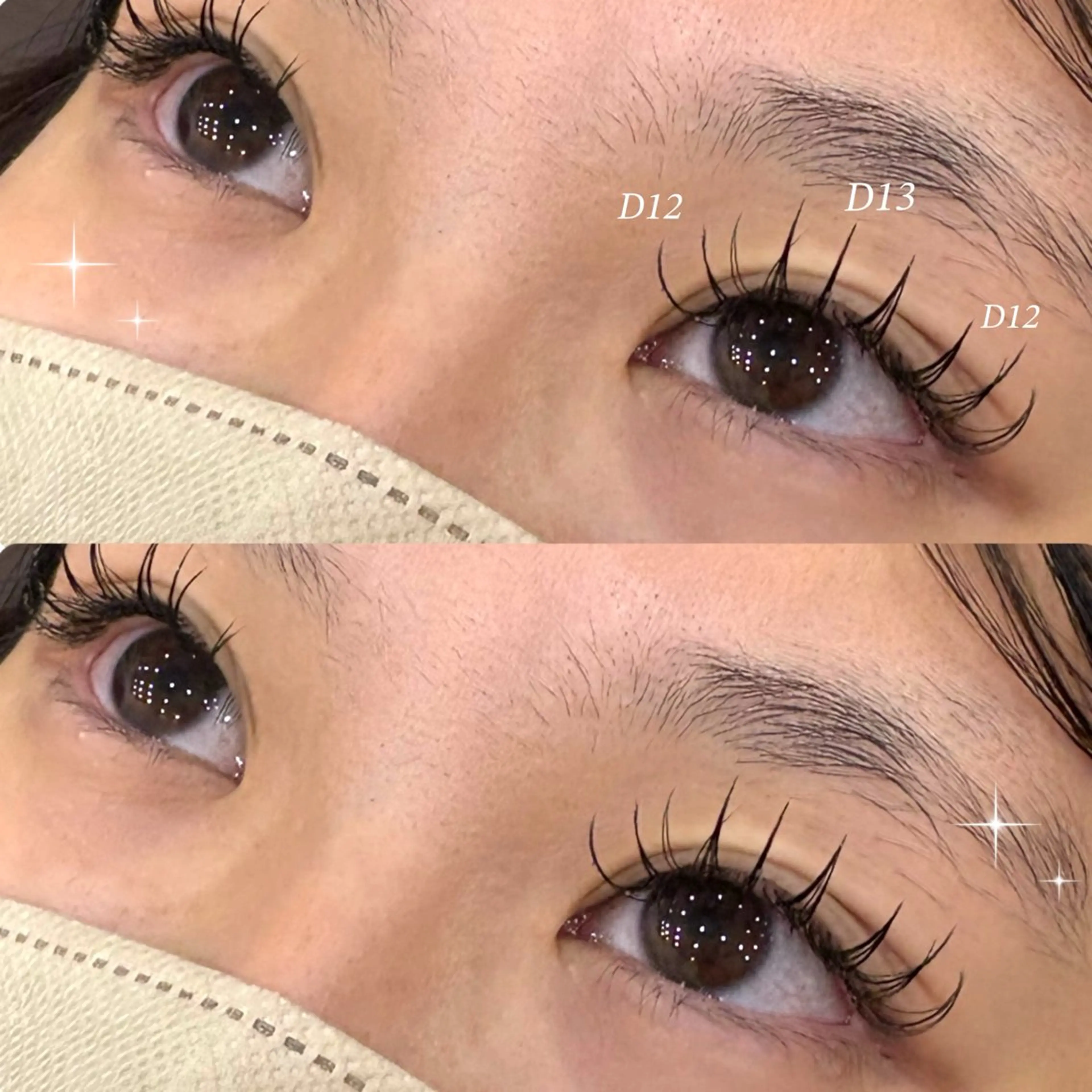 マツエク・マツパ Bianca阿佐ヶ谷 川山🌷のマツエク・マツパデザイン