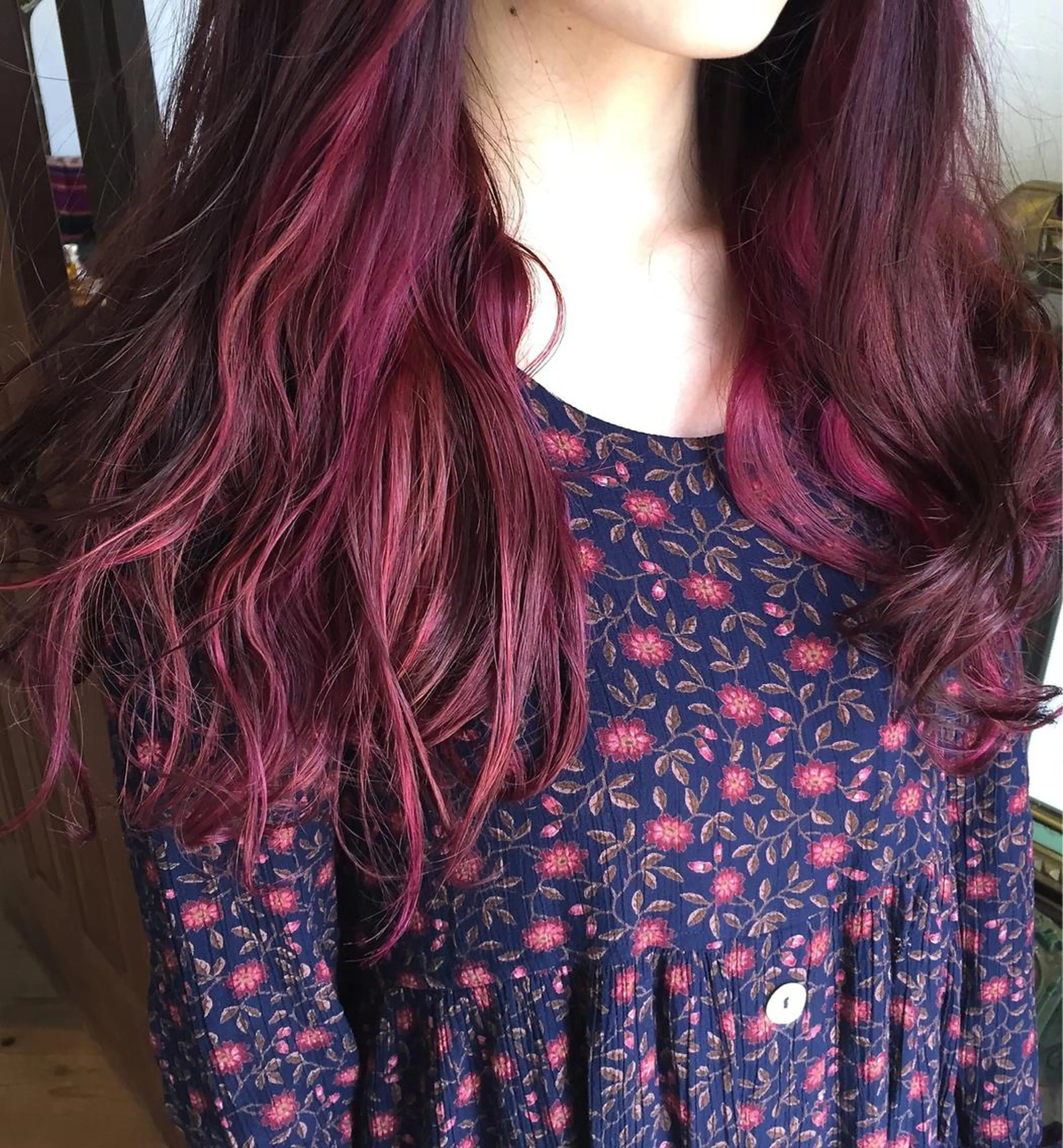 ロング カラー hair color salon noce所属・colorist kurumiのヘアスタイル