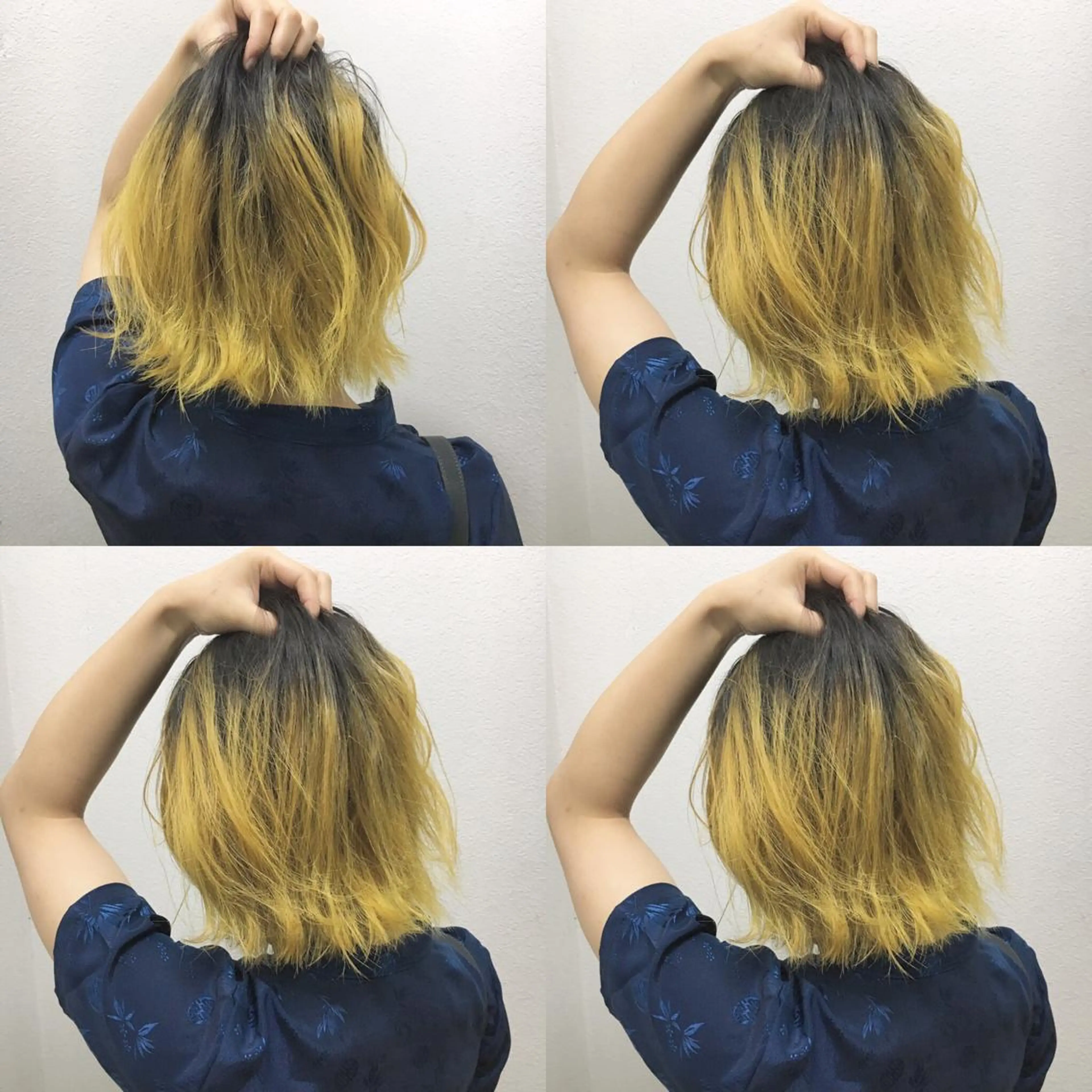 ショート カラー イエローカラー JILBLAN京都 ショート/ハイライトのヘアスタイル