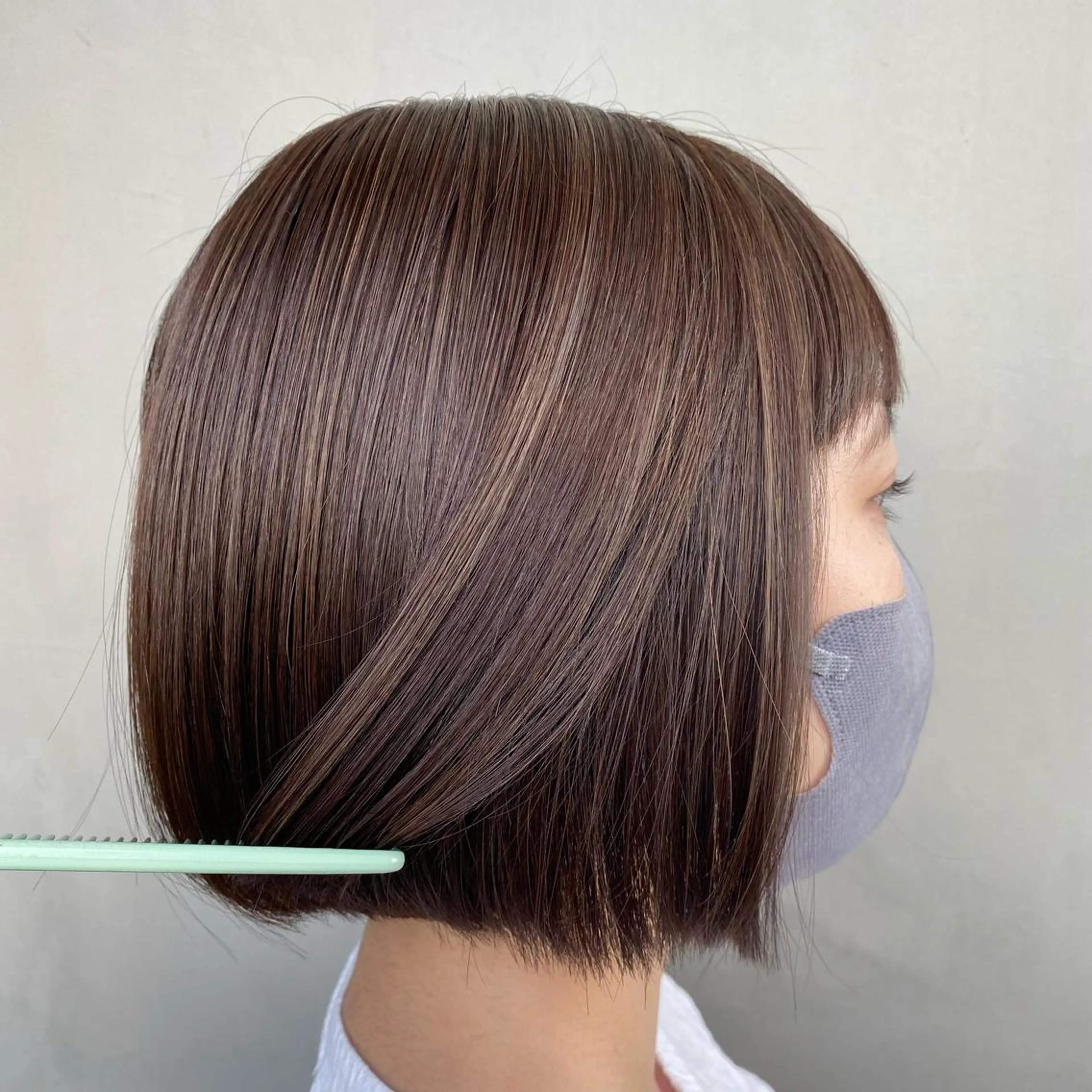 ショート カラー ♡ラベンダー/ピンク /顔まわり♡ネイロのヘアスタイル