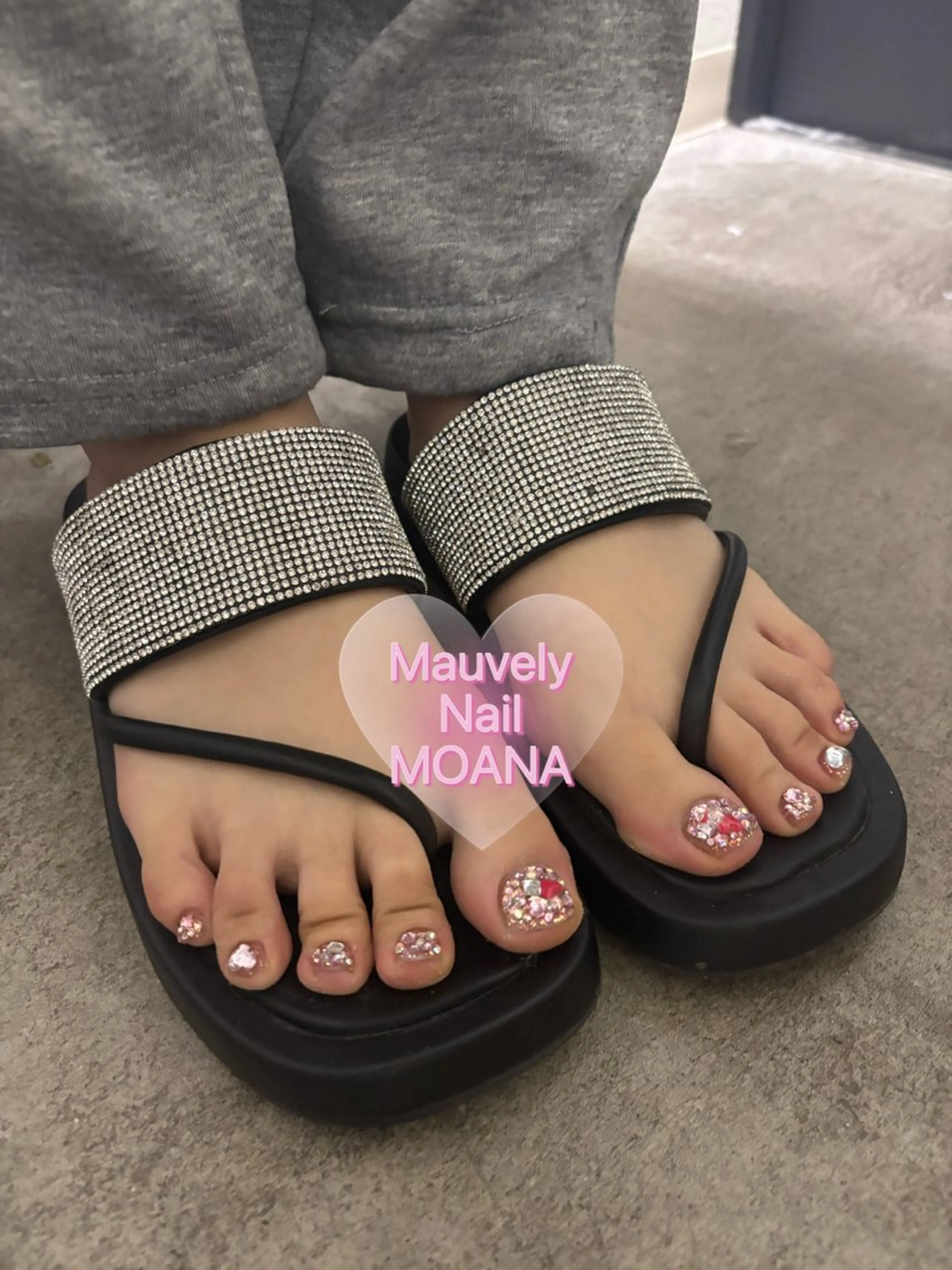 ネイル フットネイル mauvelynail所属・mauvely モアナのネイルデザイン