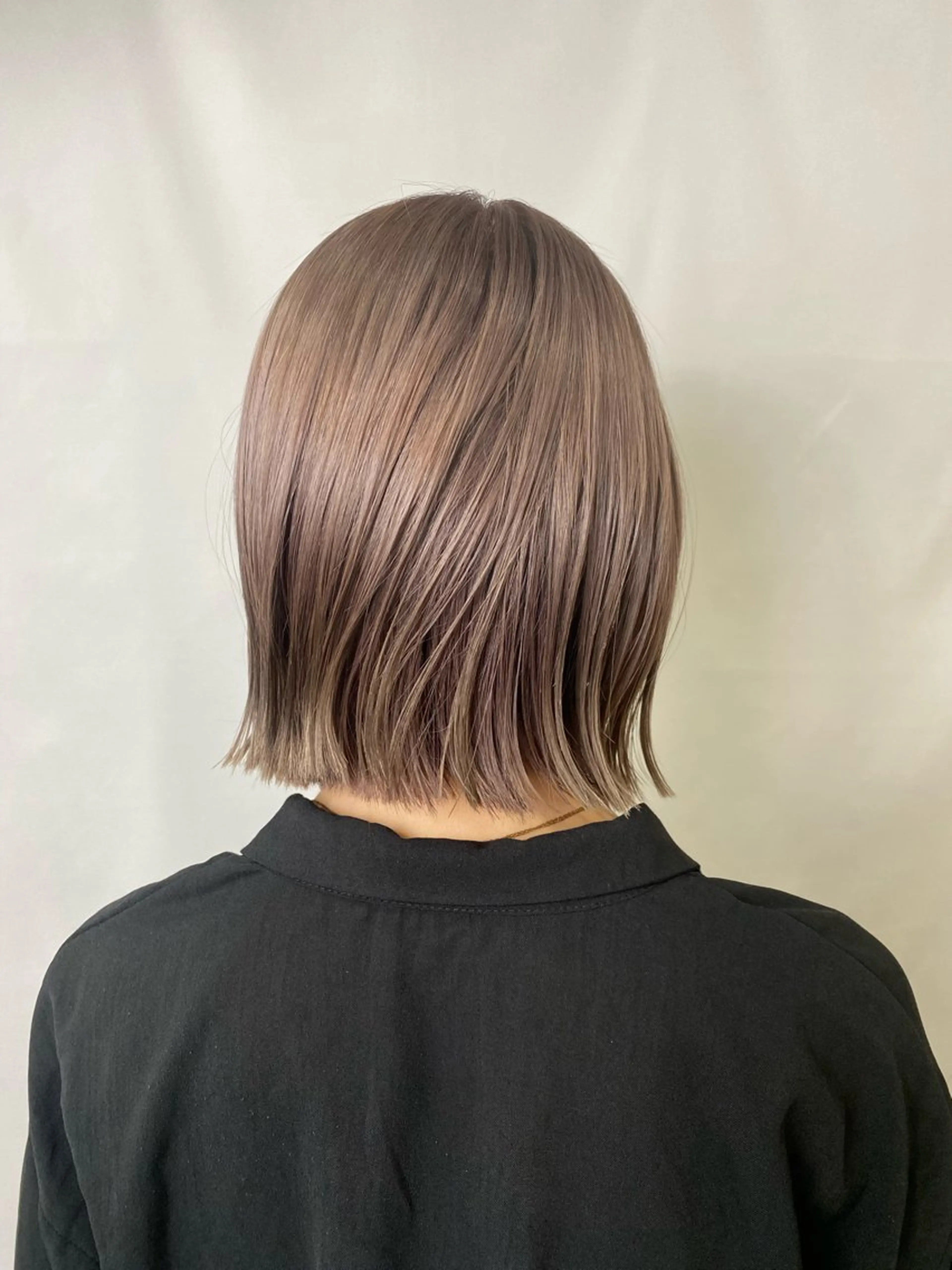 ショート カラー ブリーチ ダブルカラー カット ヘアカラー トリートメント 鹿児島 聖来のヘアスタイル