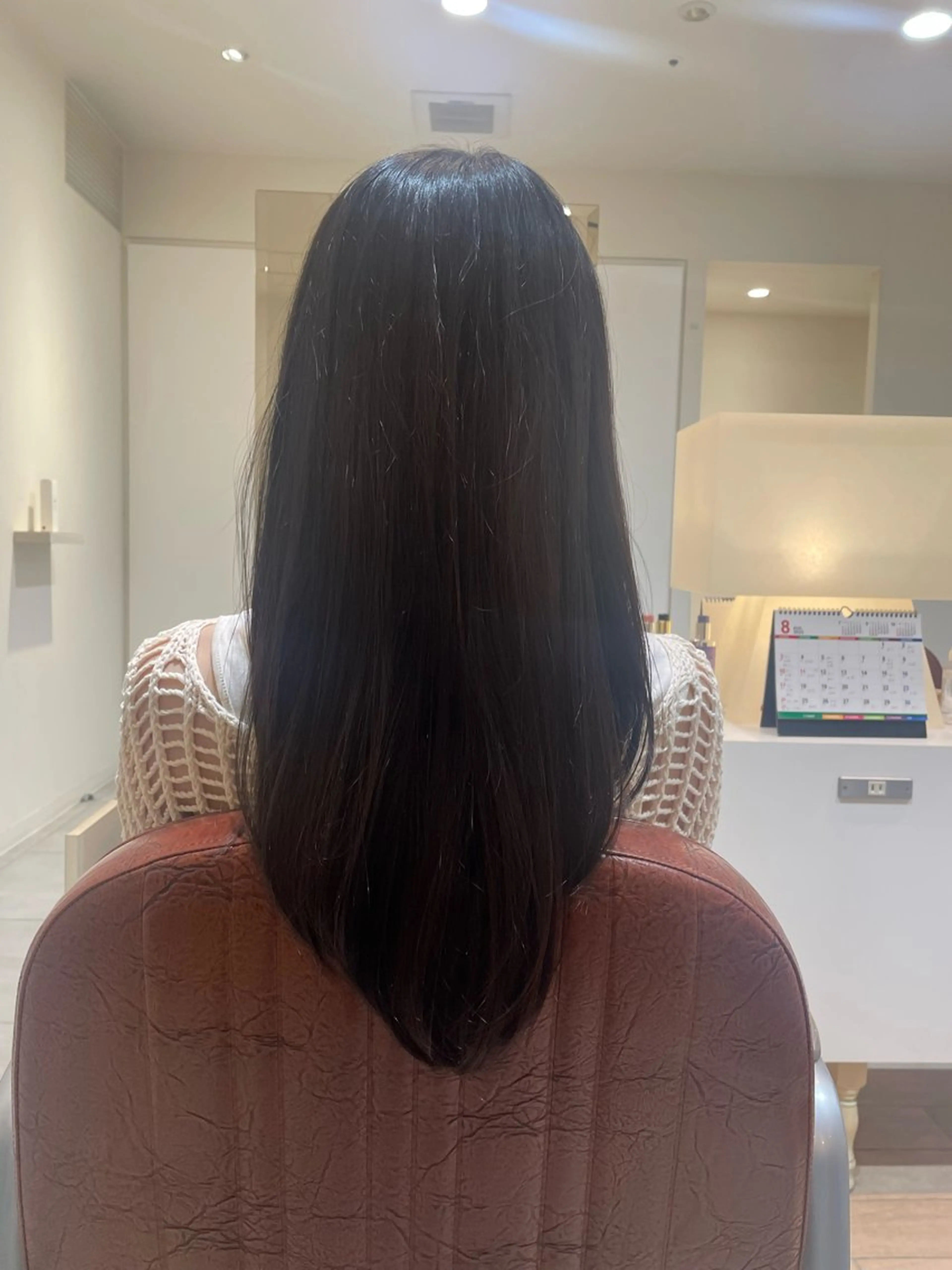 ロング 平 真亜里のヘアスタイル