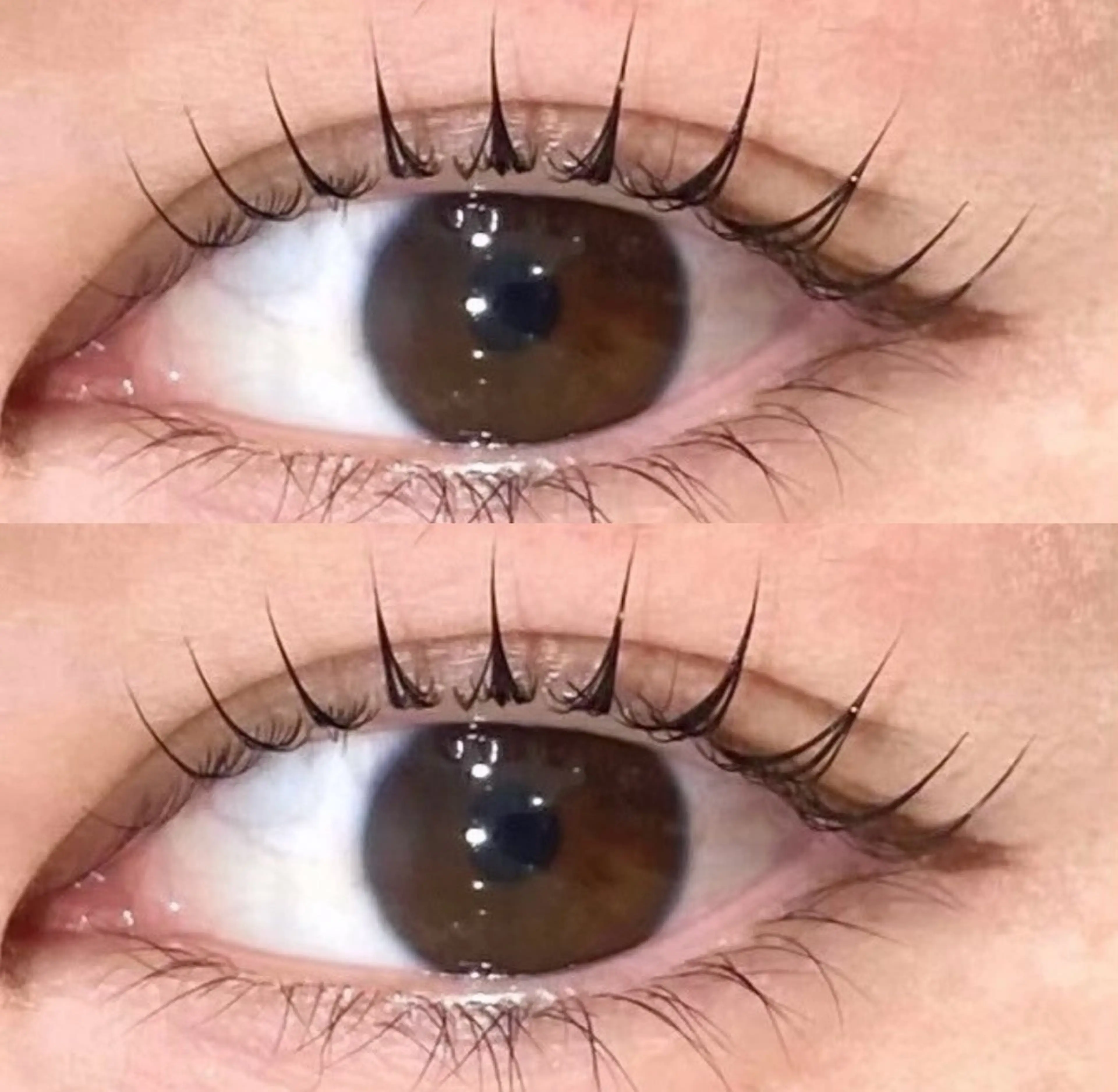 マツエク・マツパ eve🐰束間まつ毛 /透明感カラーのヘアスタイル