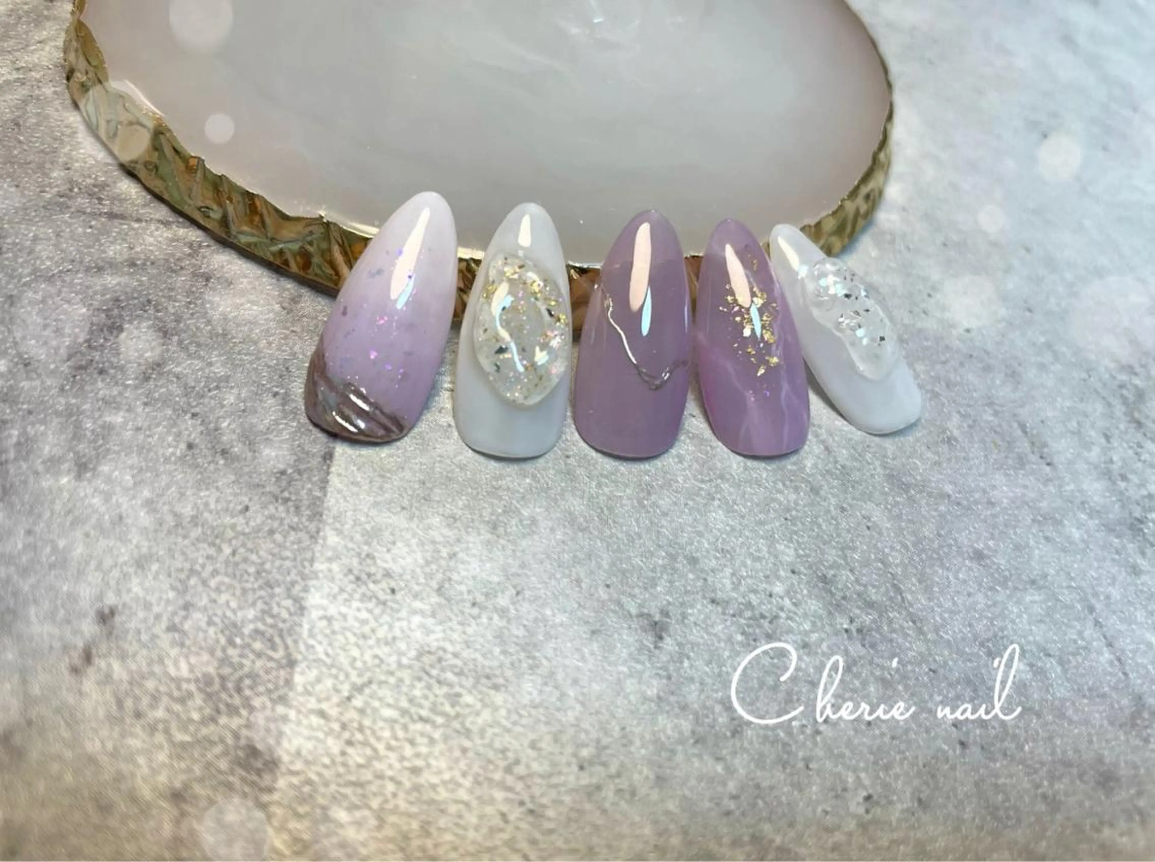 ネイル ニュアンスネイル Cherienail yunaのネイルデザイン