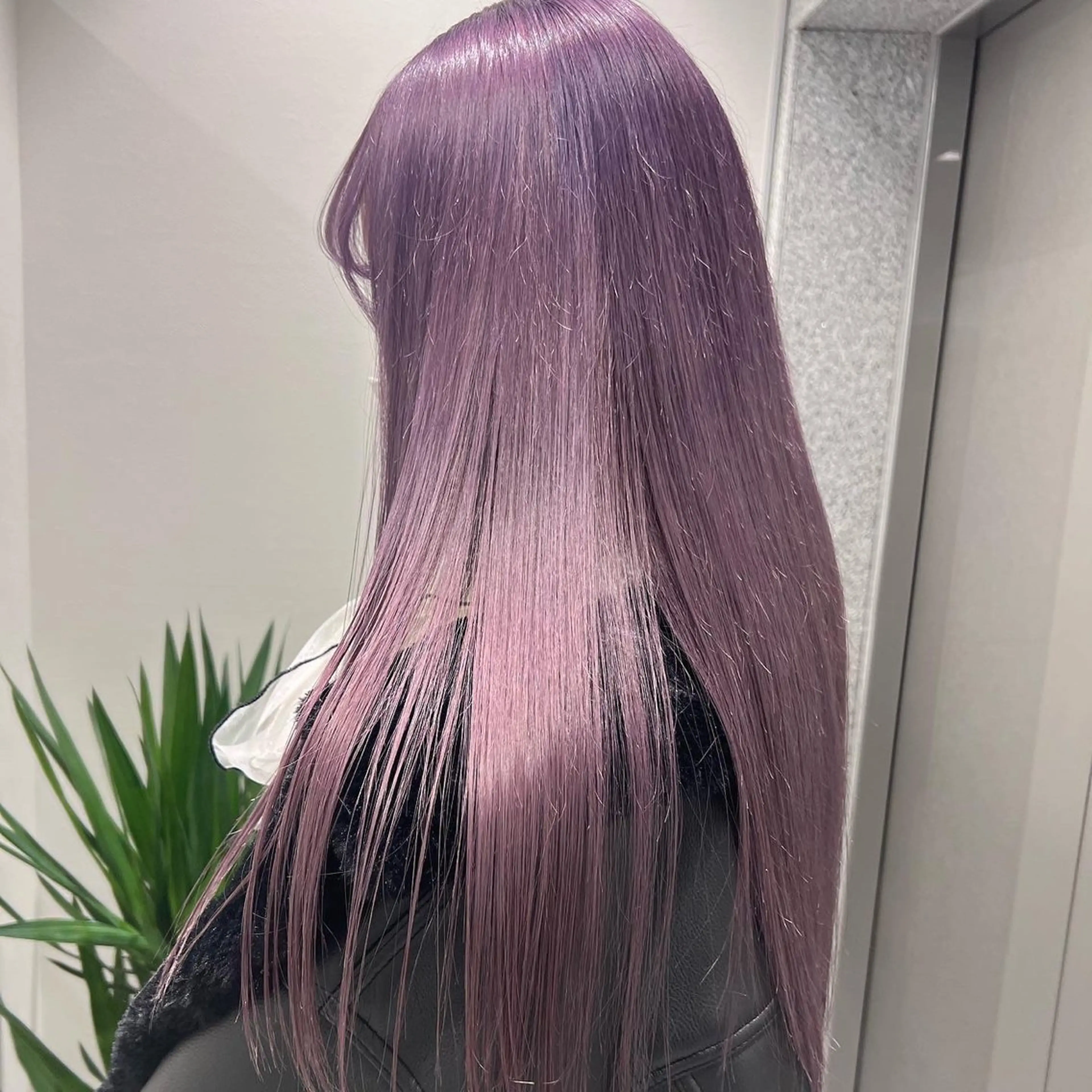 ミディアム カラー ラベンダーカラー ピンクカラー ピンクラベンダー ブリーチなし🌼トレ ンド🌼似合わせのヘアスタイル