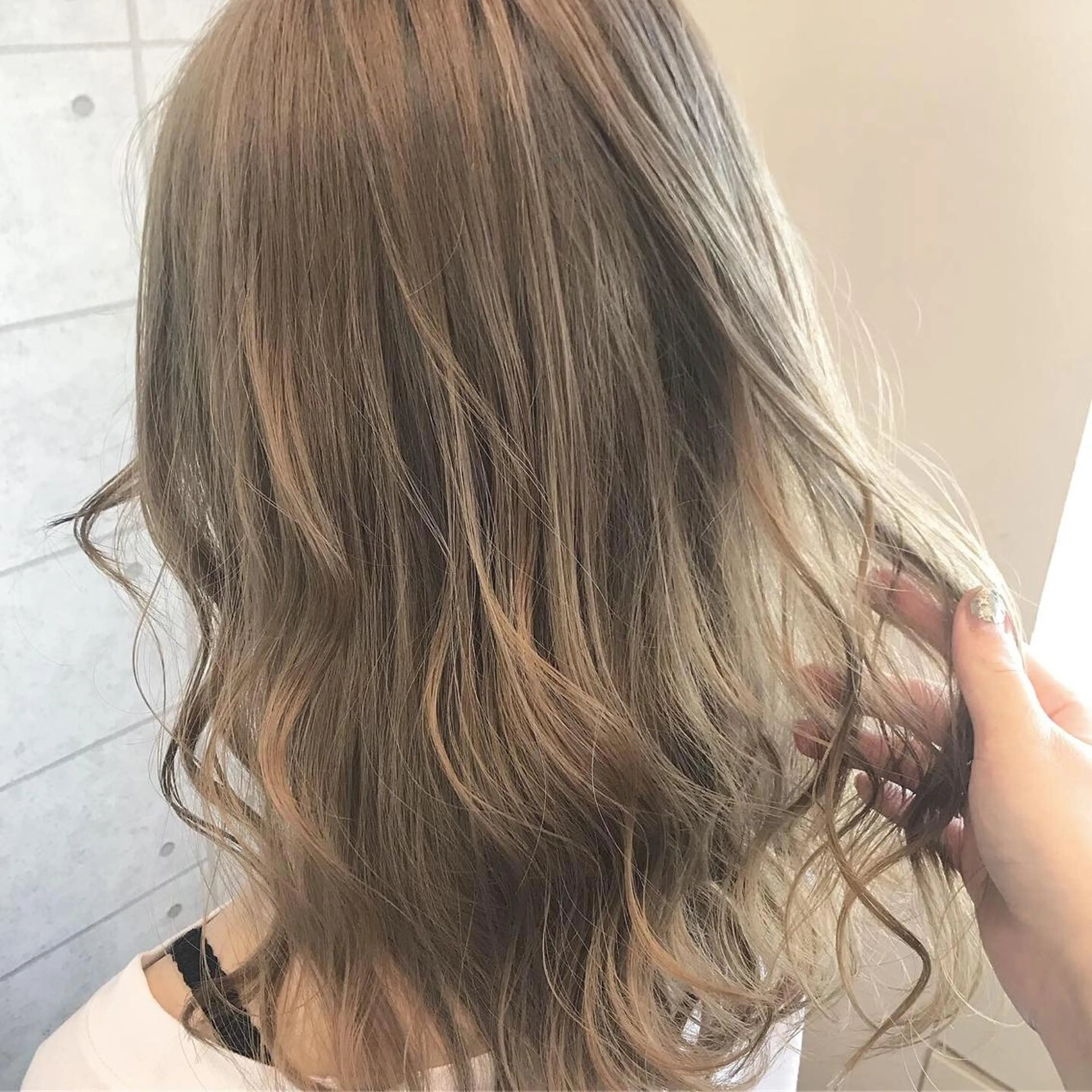 ロング カラー knock【ノック】所属・烏丸韓国ヘア🇰🇷 ayaka🎀のヘアスタイル