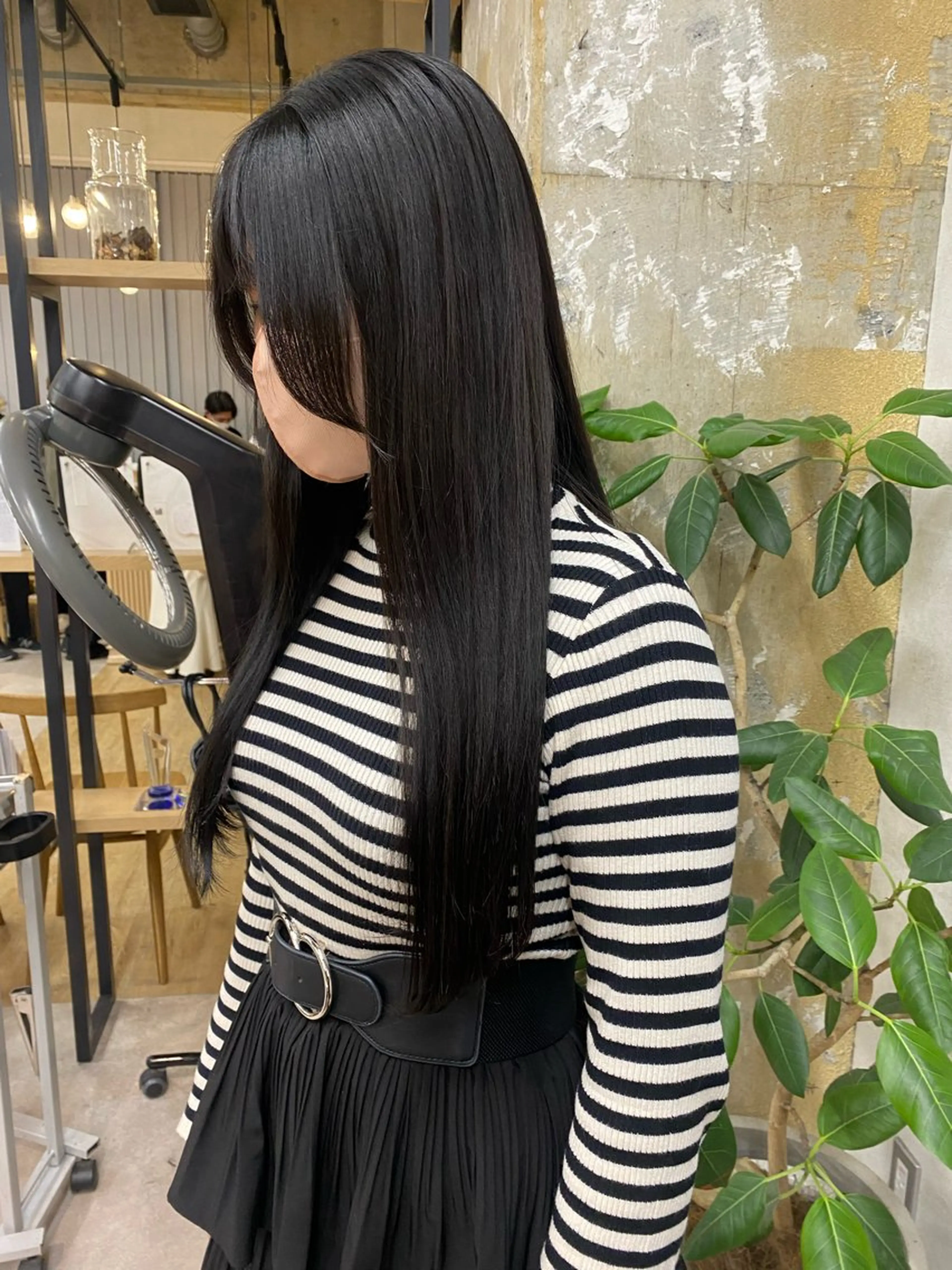 ロング Misaki ║ツヤカラーのヘアスタイル