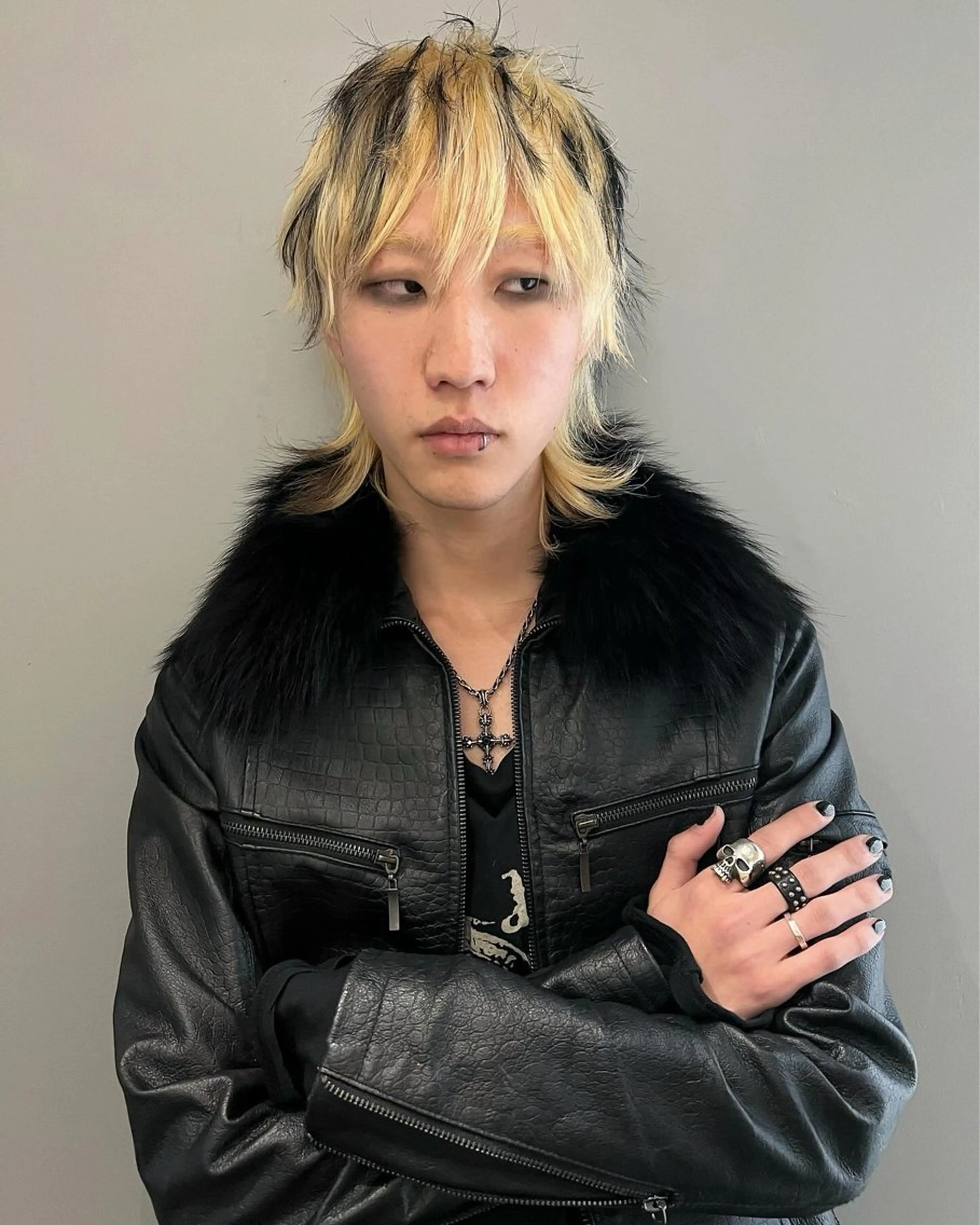 ショート カラー メンズ カット ヘアカラー haco＋所属・圧倒的デザイン力 店長🎨RENAのヘアスタイル