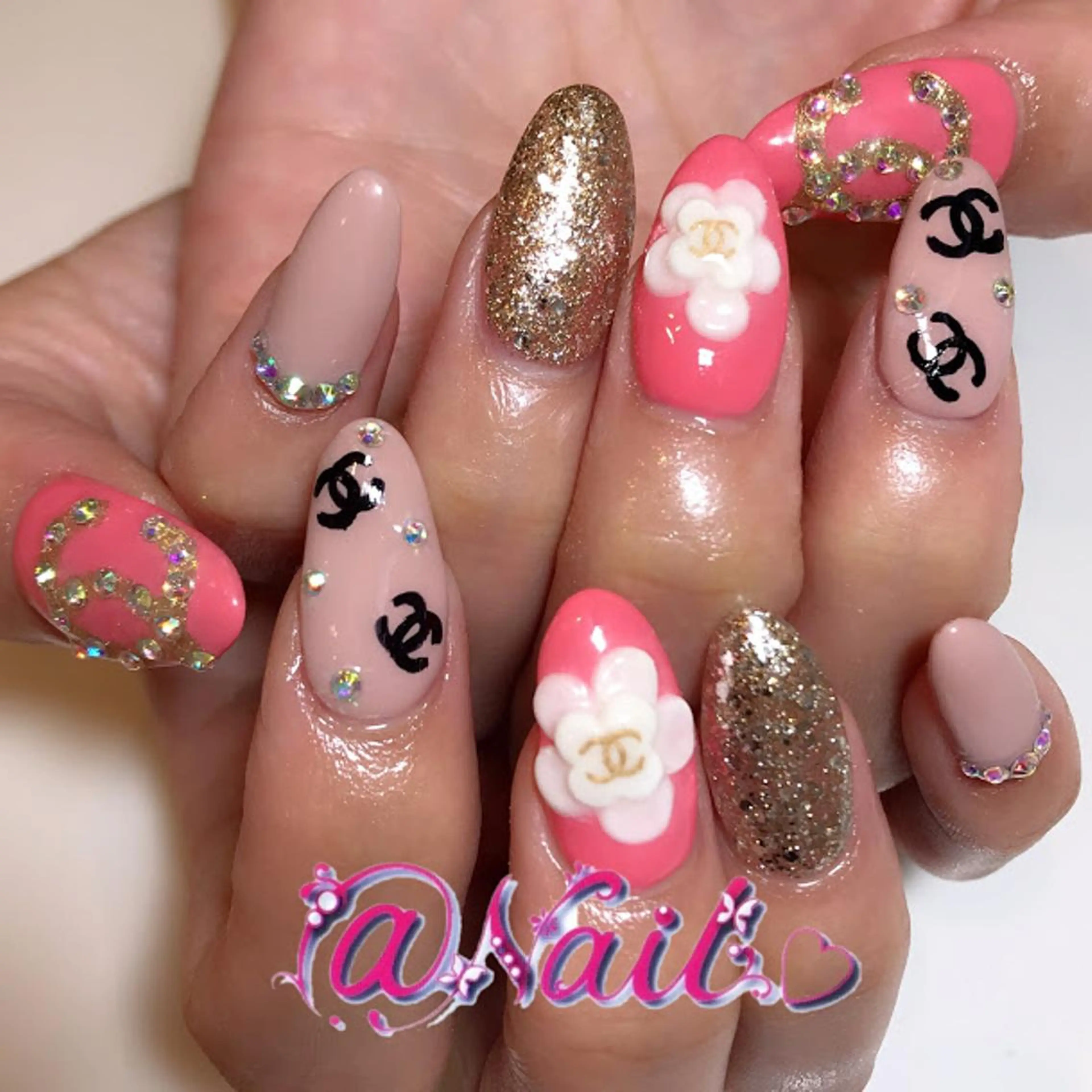 ネイル 小尾 栞のネイルデザイン