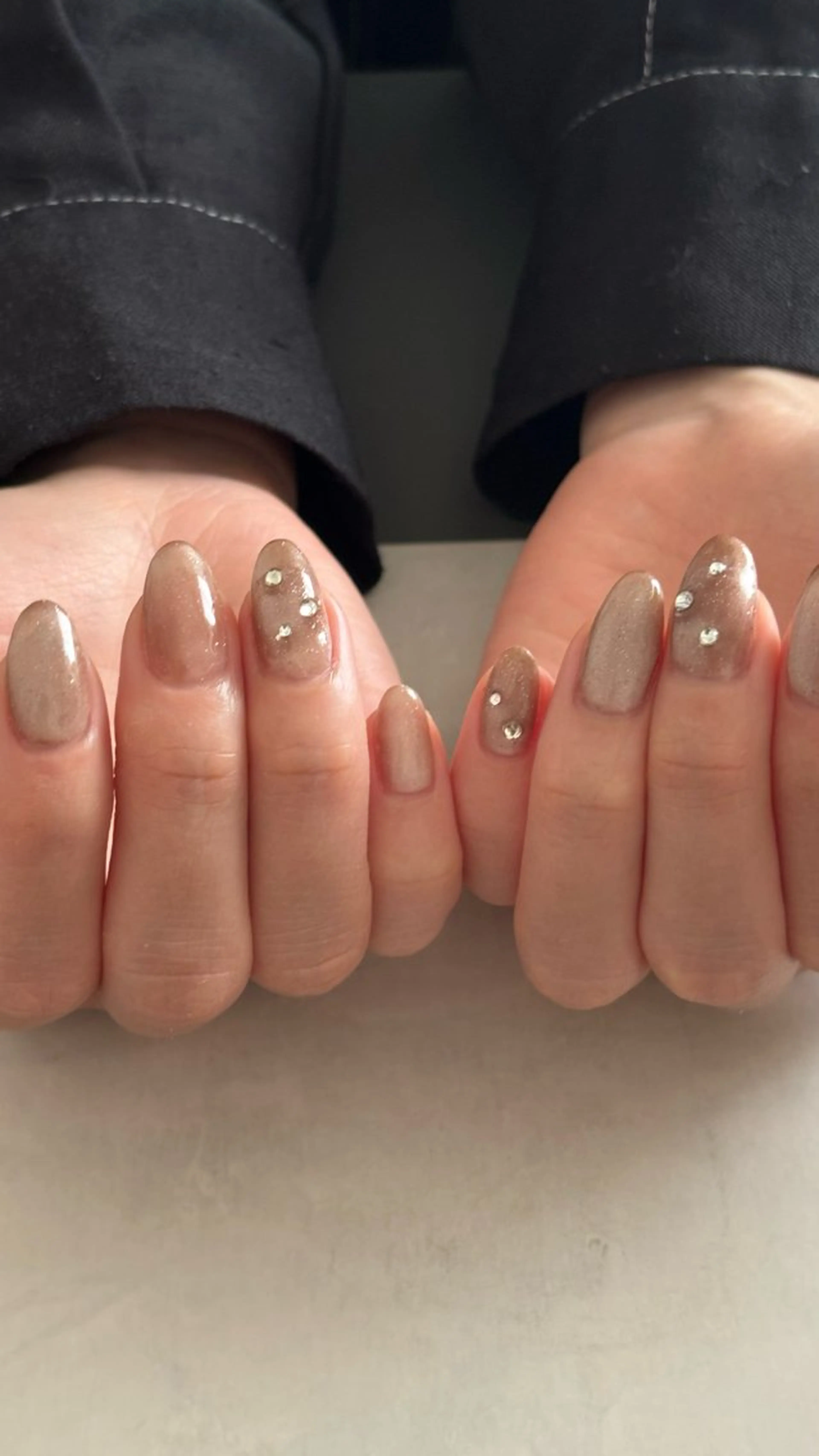 ネイル アートネイル オーロラネイル フットネイル ジェルネイル グラデーション fil nailのネイルデザイン