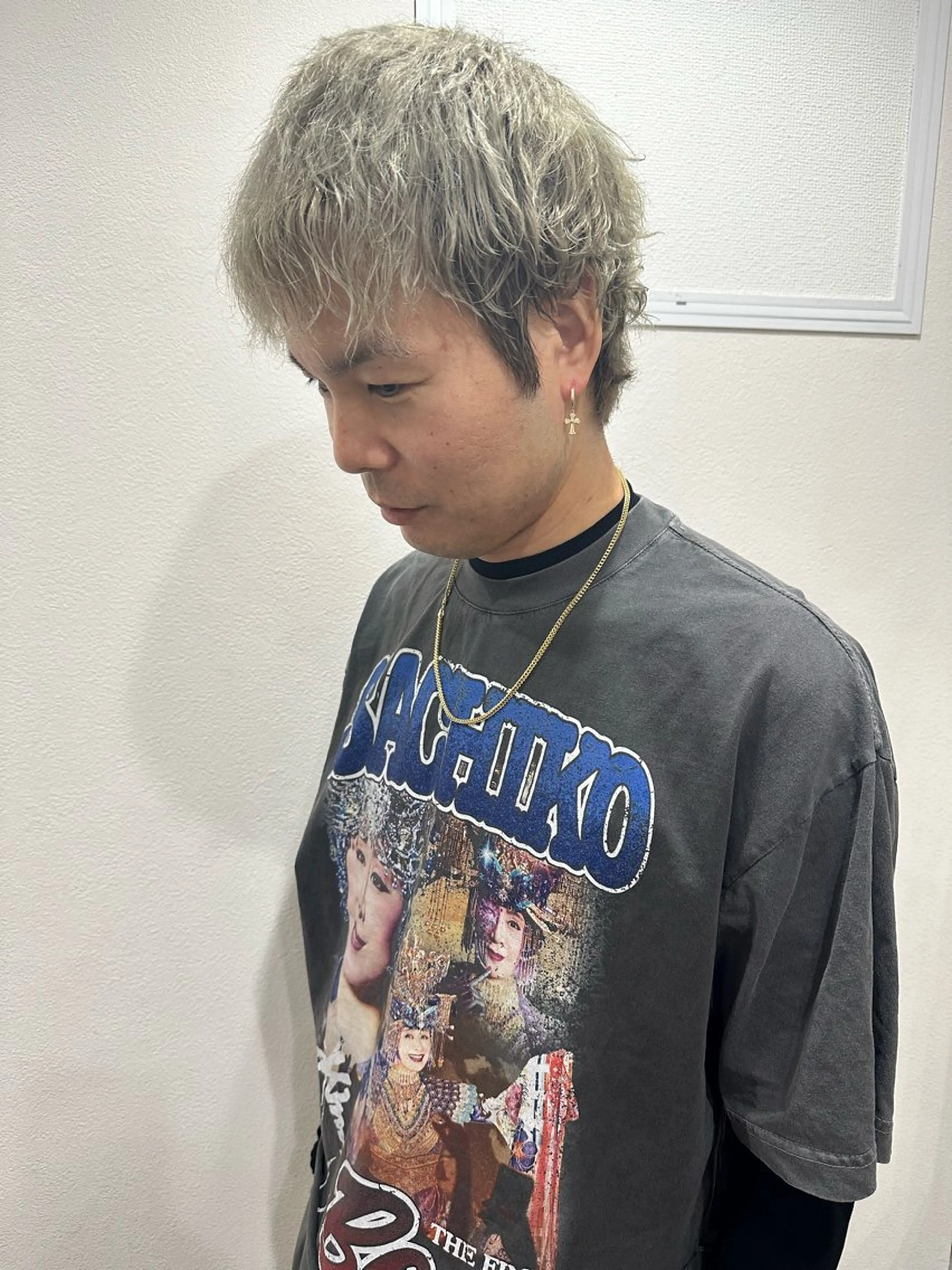 カラー メンズ メンズブリーチ ブリーチ ヘアカラー 2nd所属・🤍2nd🤍田所 美希のヘアスタイル