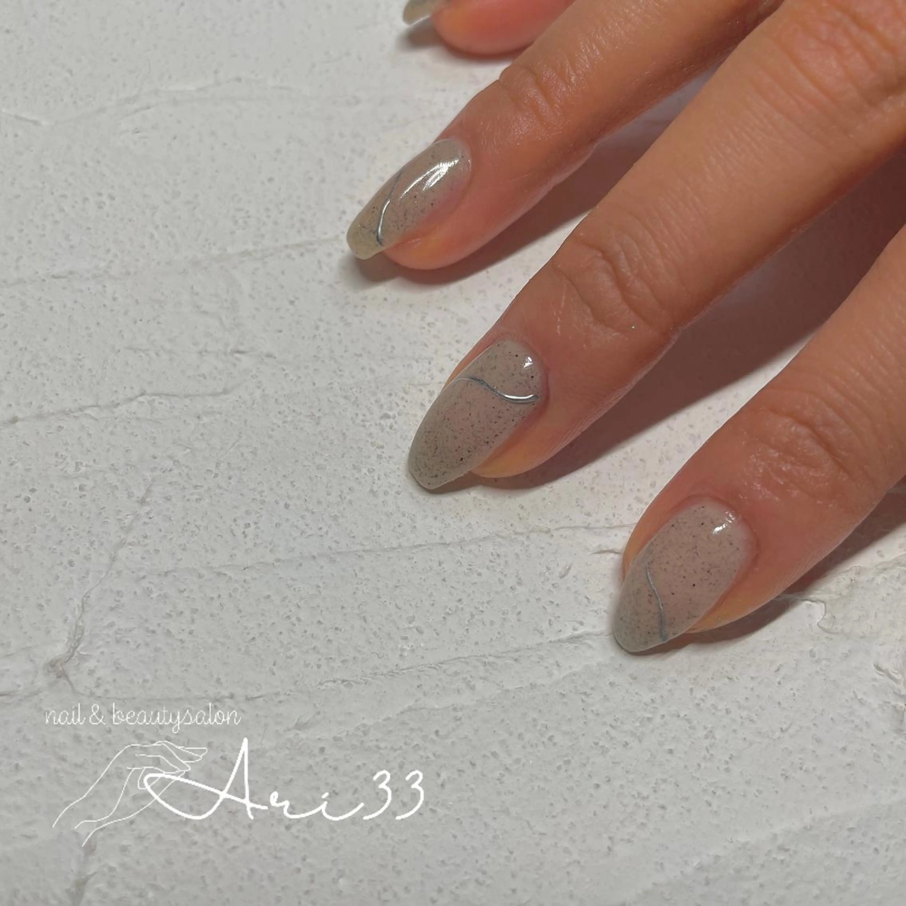 ネイル ジェルネイル ハンドネイル プライベートサロン Ari33nailのネイルデザイン