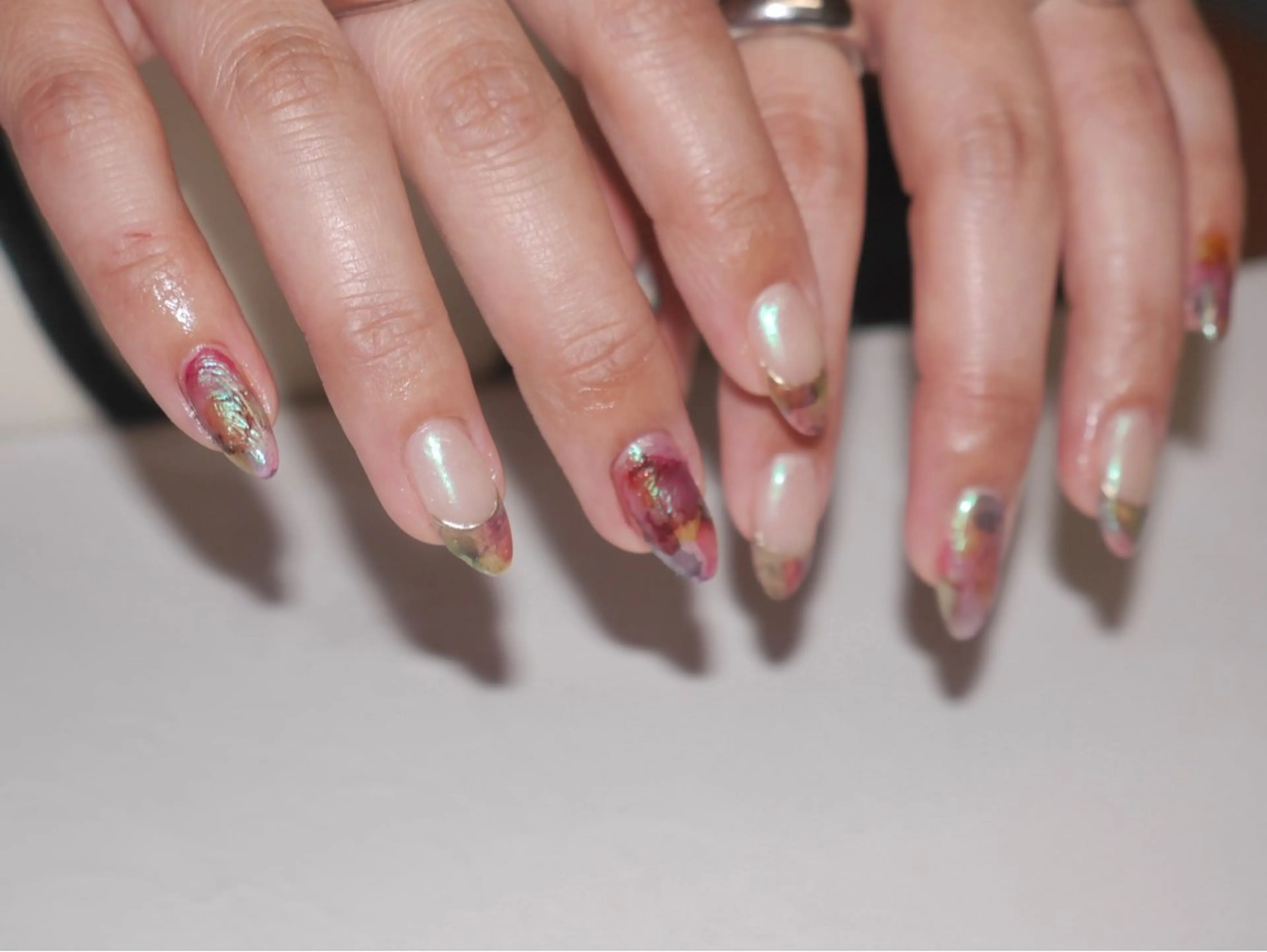 ネイル ハンドネイル フットネイル 𐂃 colorer𐂃のネイルデザイン