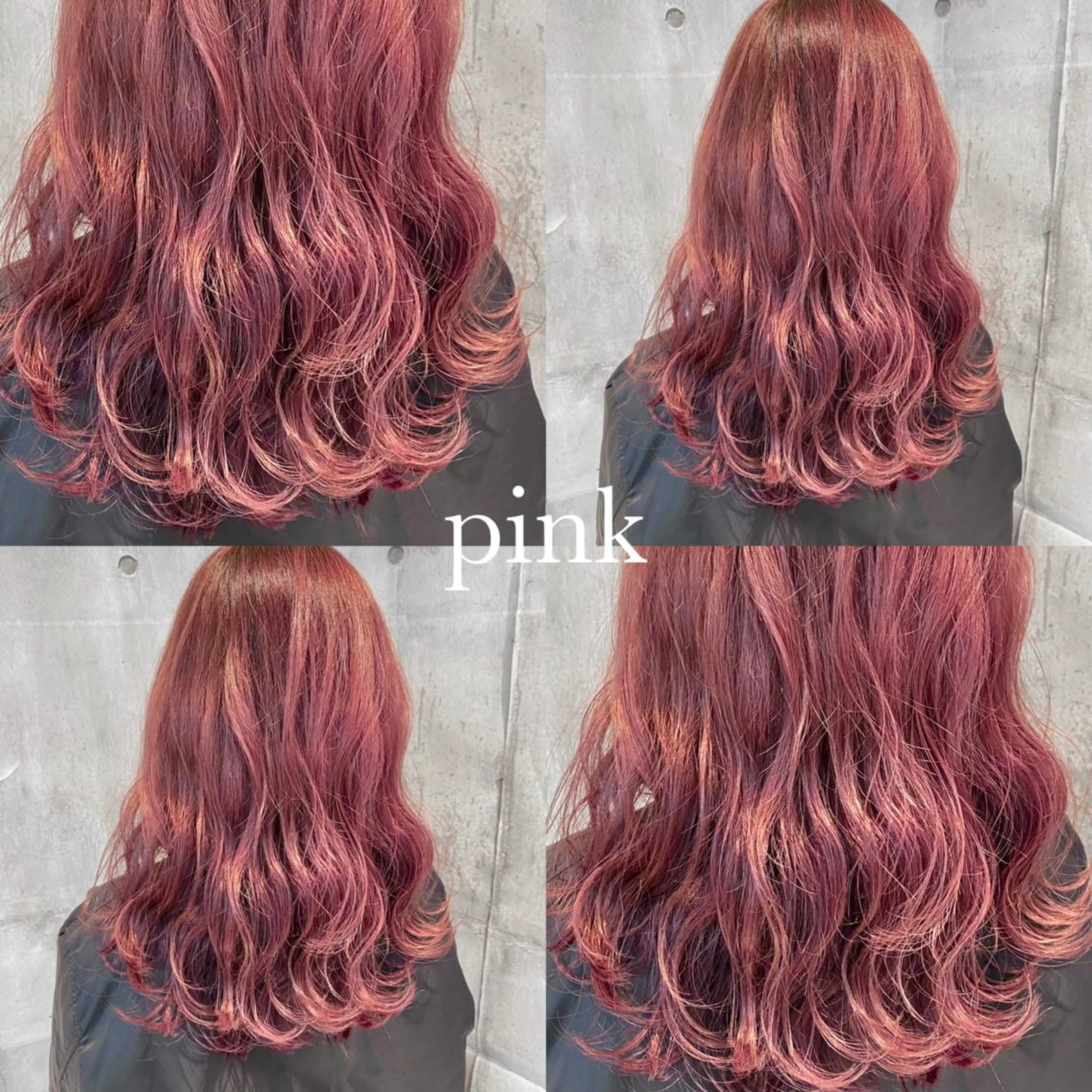 ミディアム カラー ブリーチ HOLON池袋所属・ウルフカット ハッシュカット/七海のヘアスタイル