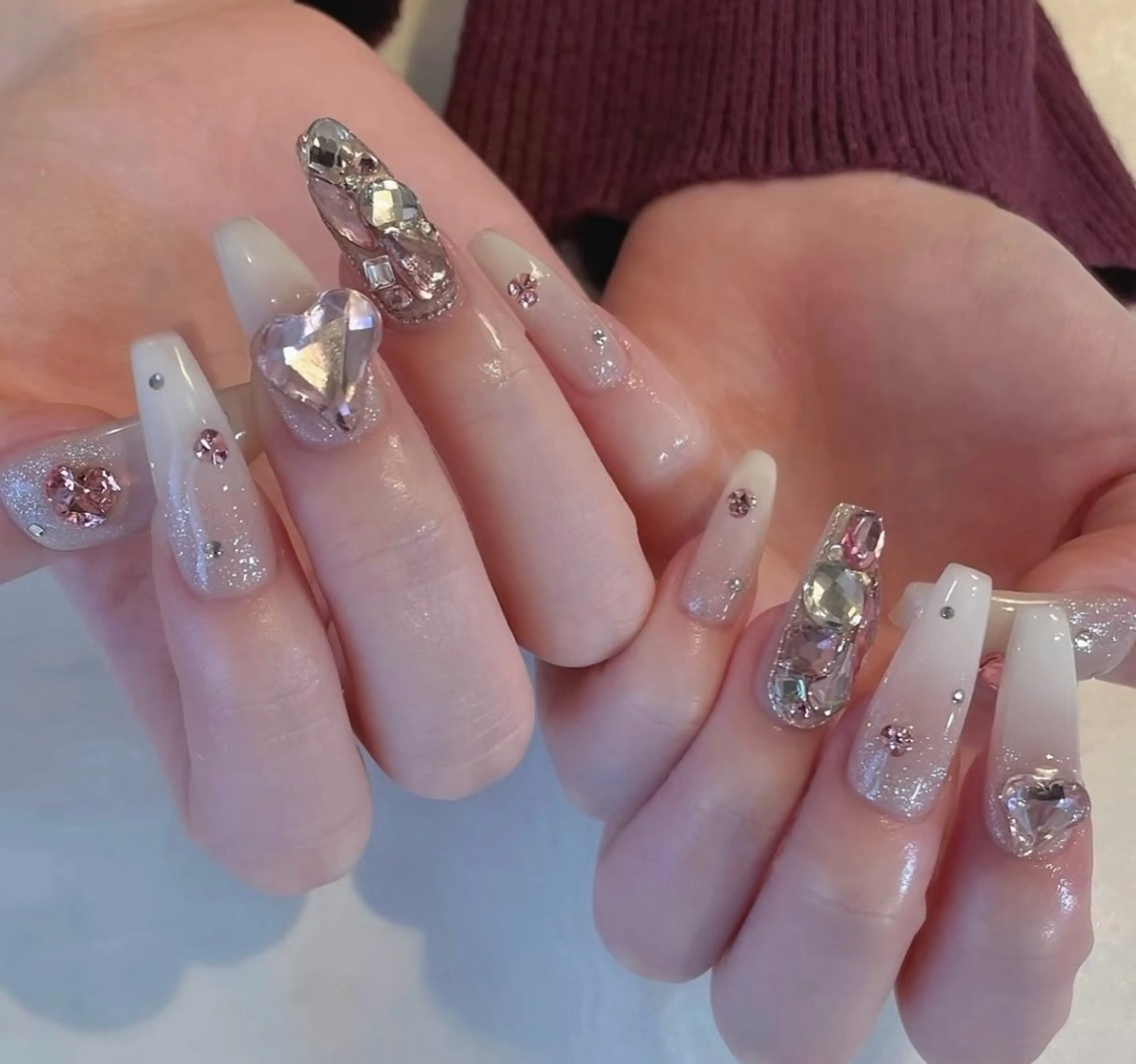 ネイル アートネイル べっ甲ネイル チークネイル 桜ネイル 成人式 ハンドネイル ハンドケア For you. Nail Salonのネイルデザイン