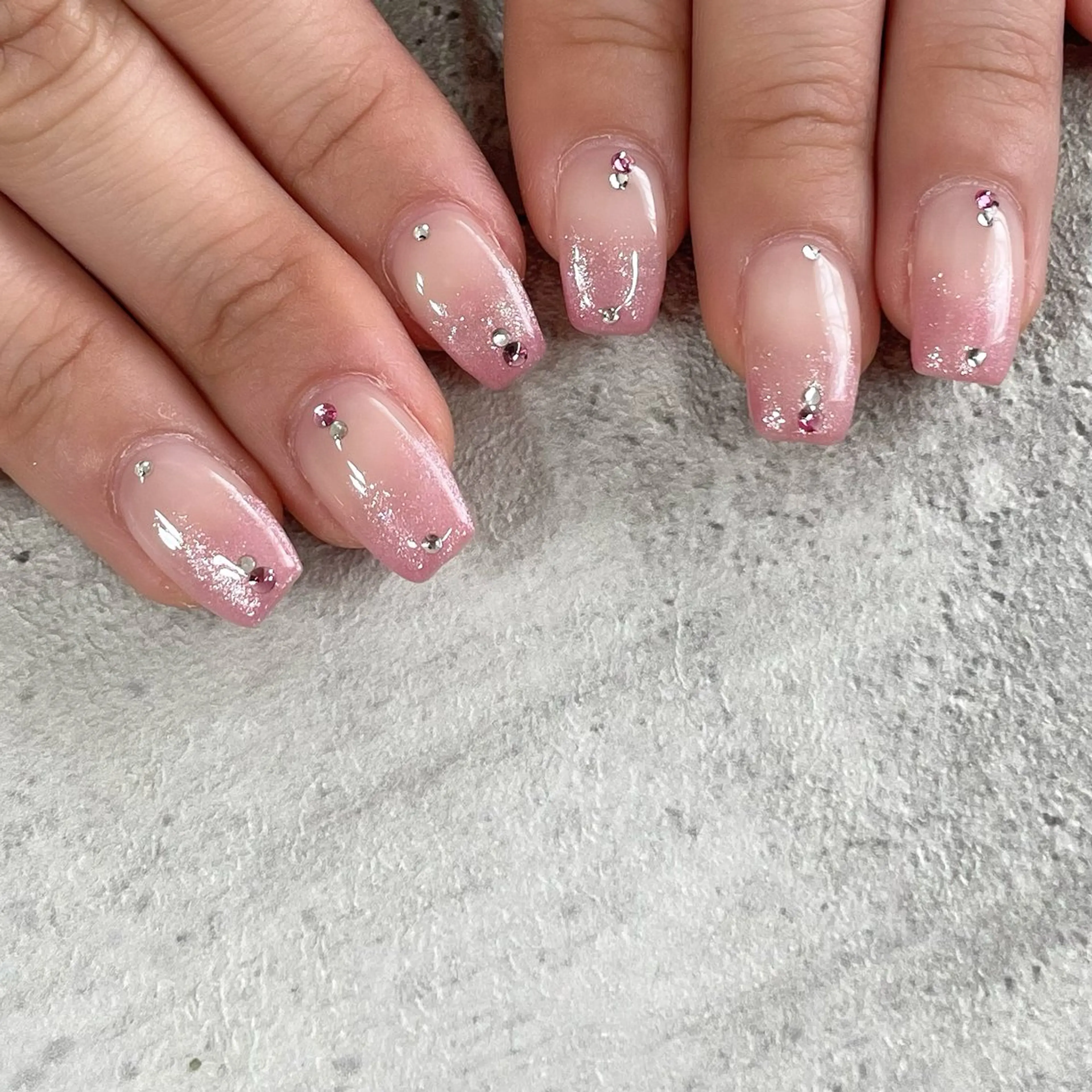 ネイル ジェルネイル シンプルネイル 東 千夏のネイルデザイン