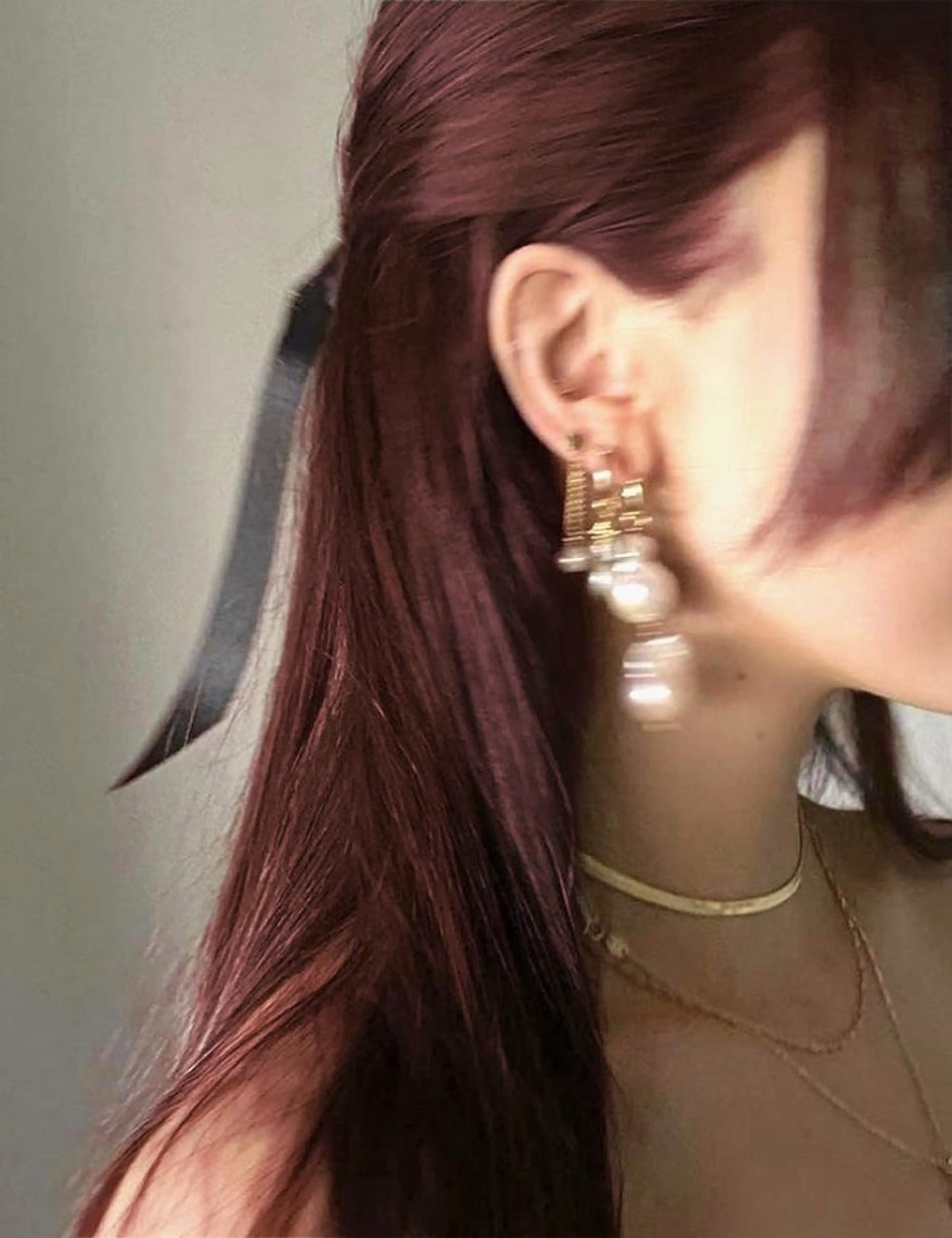 ロング カット ヘアカラー トリートメント ヘッドスパ ヘアセット 🥀艶髪/似合わせ 暖色/まな🥀のヘアスタイル