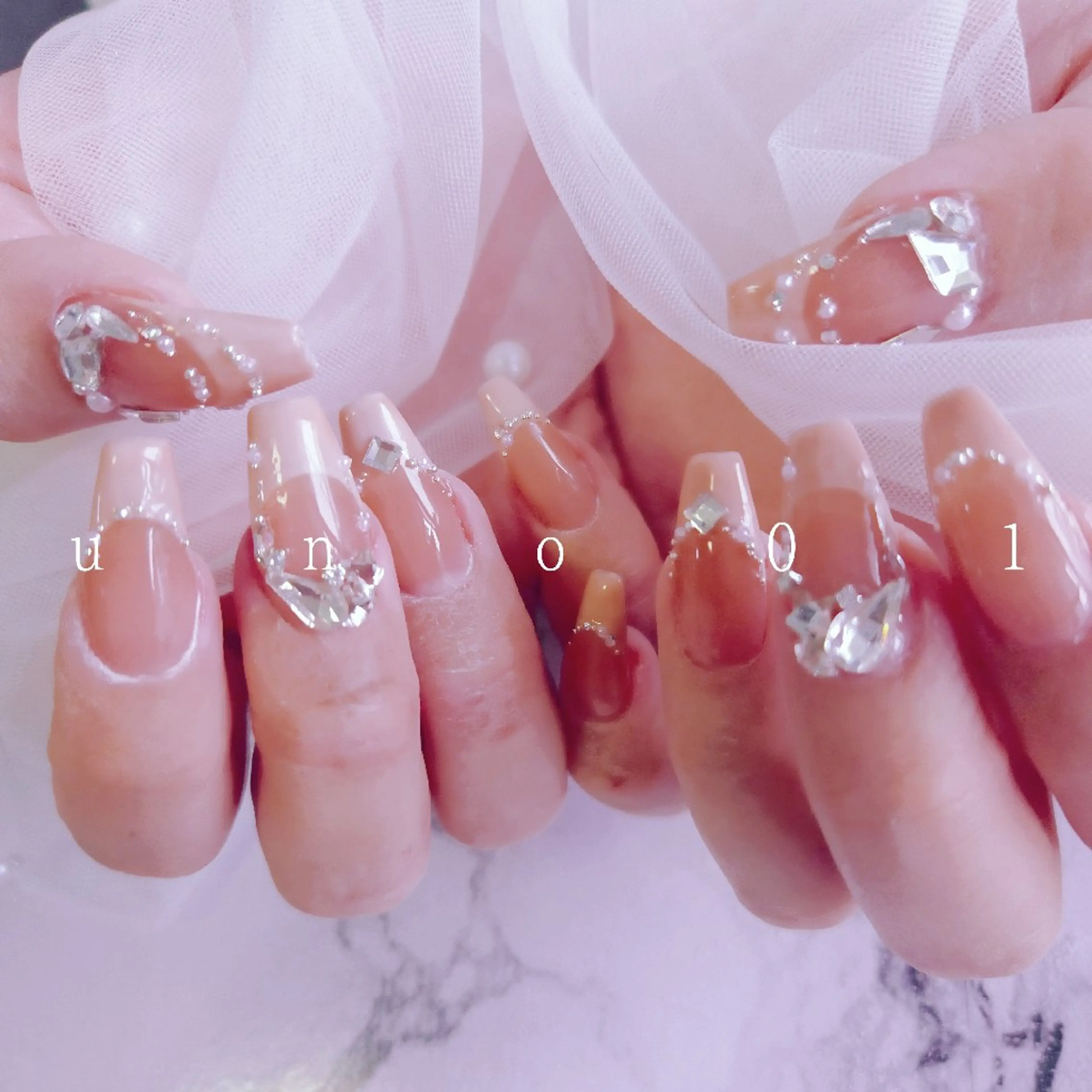 ネイル ハンドネイル u   n   o  n a i l 01のネイルデザイン