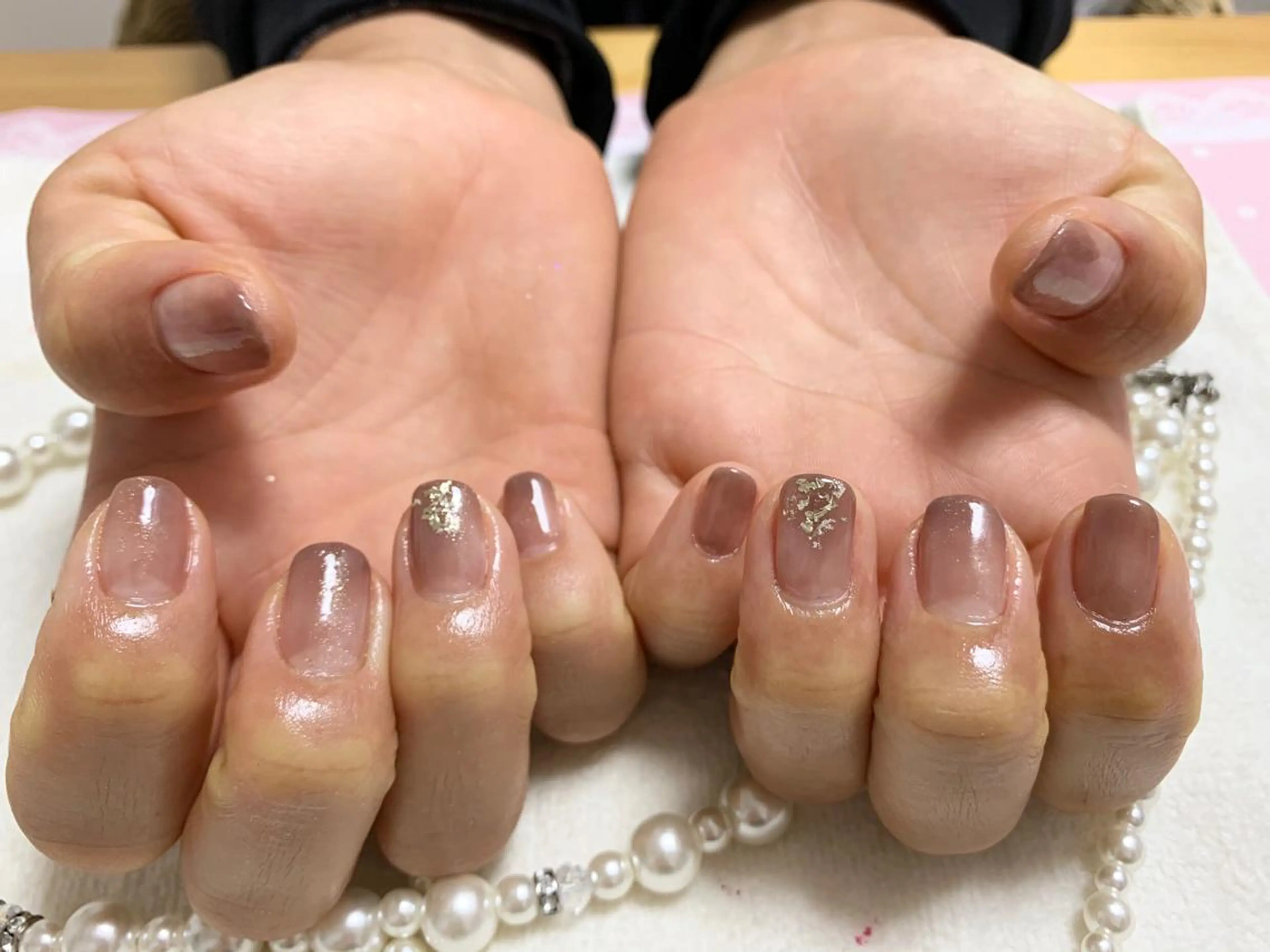 ネイル シンプルネイル 手塚 里奈のネイルデザイン