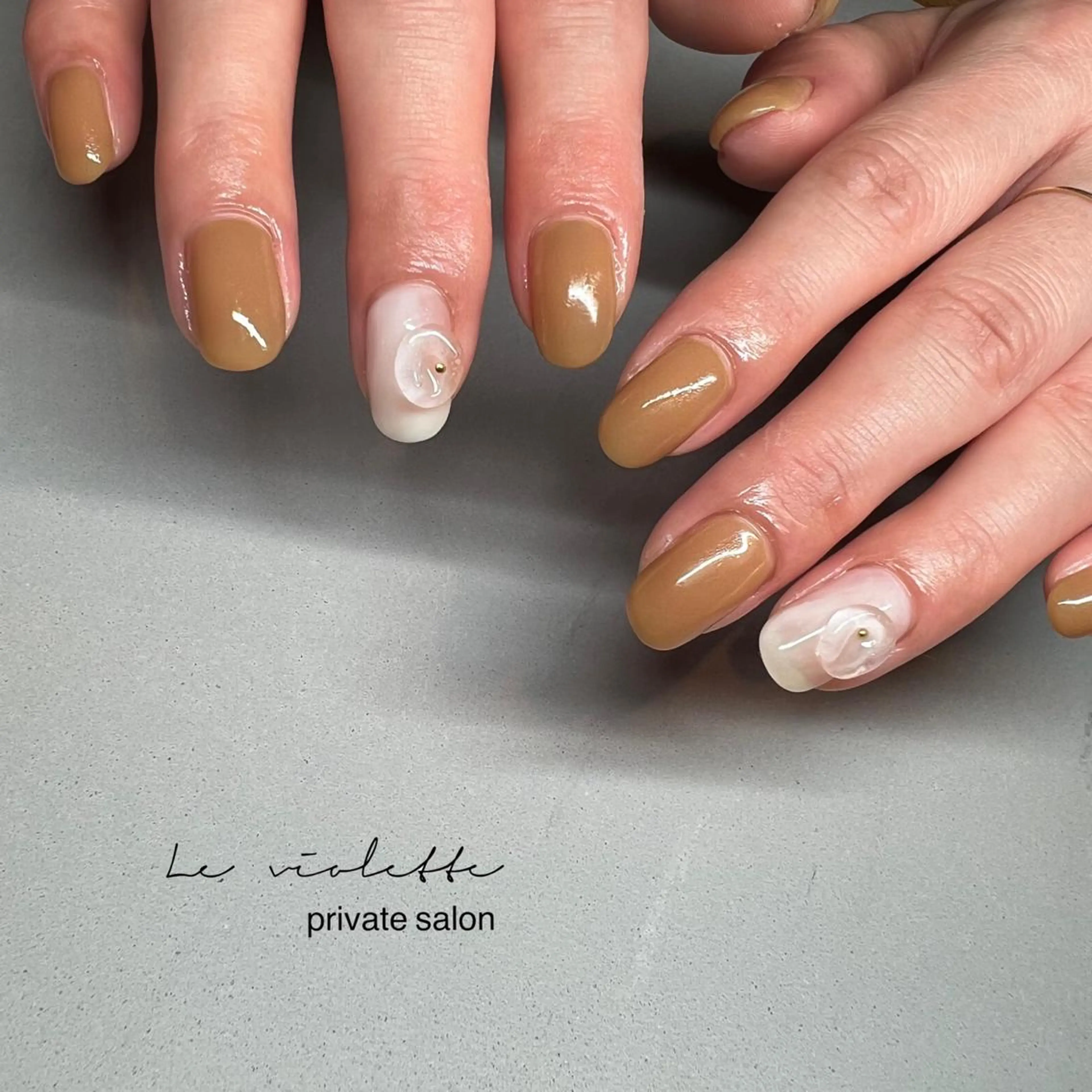 ネイル ハンドネイル le violette所属・le violetteのネイルデザイン