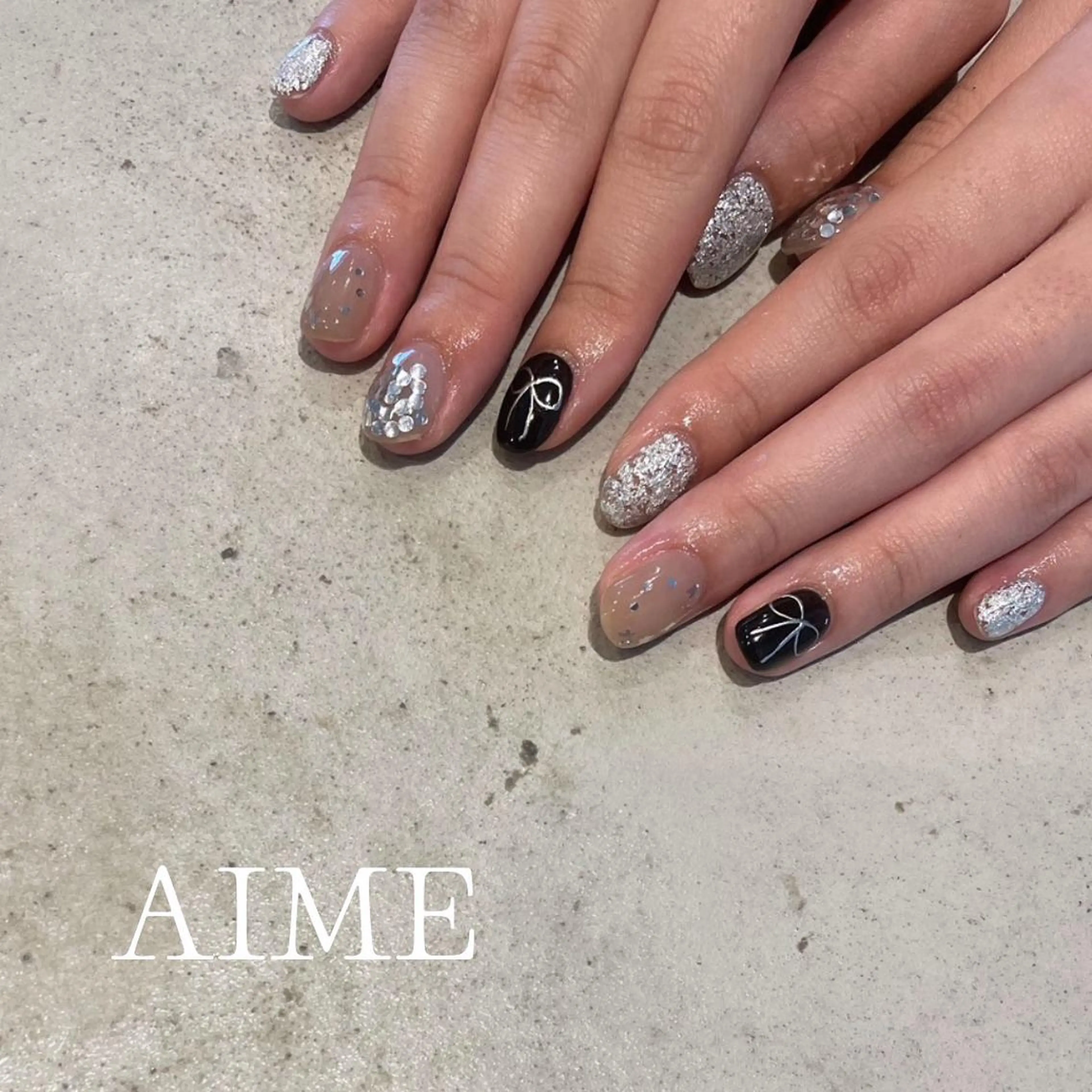 ネイル ハンドネイル AIME （momo）のネイルデザイン