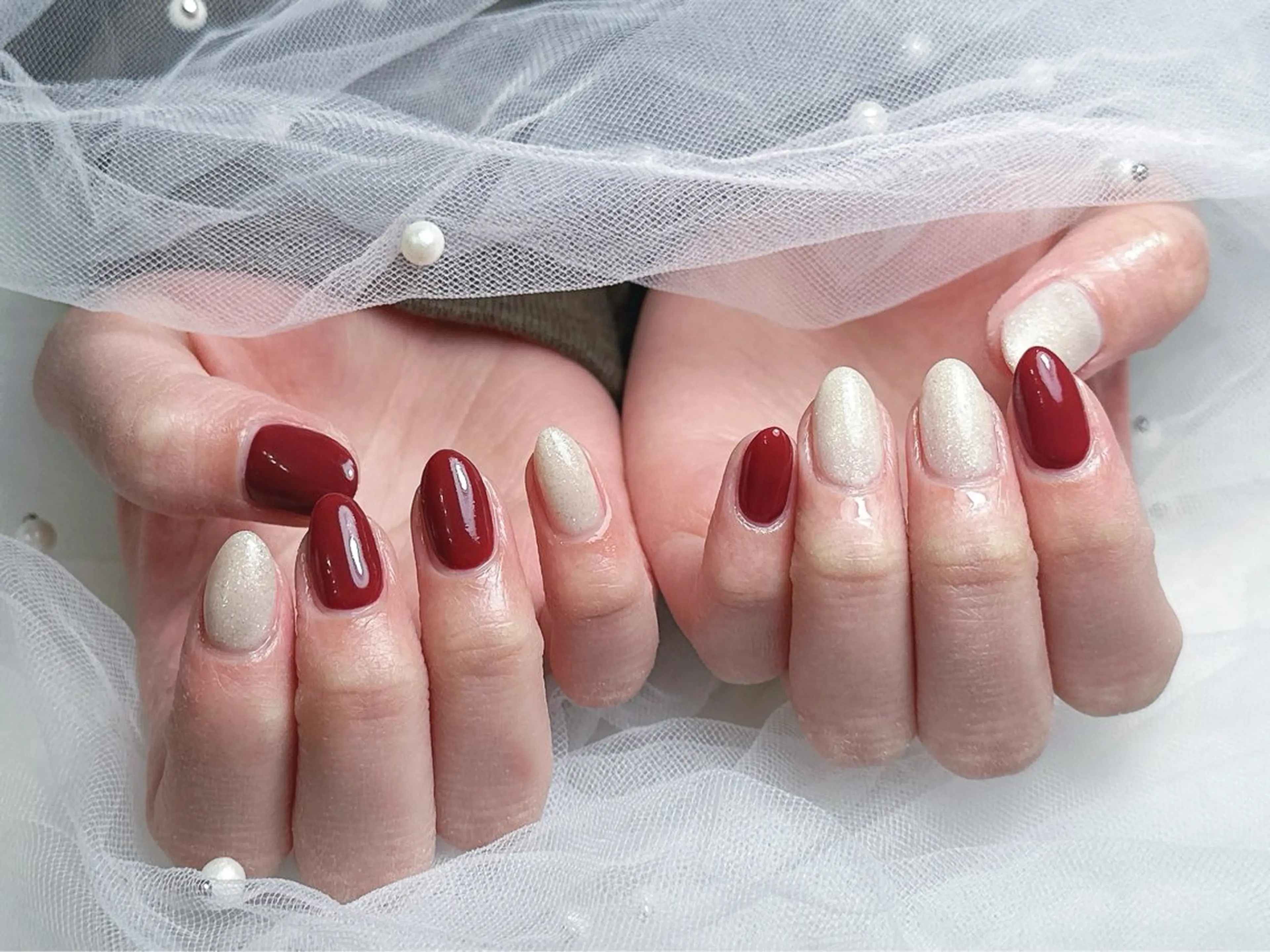 ネイル ハンドネイル 【Eclat ｴｸﾗ】nail＆beauty所属・Eclat〔ｴｸﾗ〕 MOEKA𝜗𝜚*のネイルデザイン