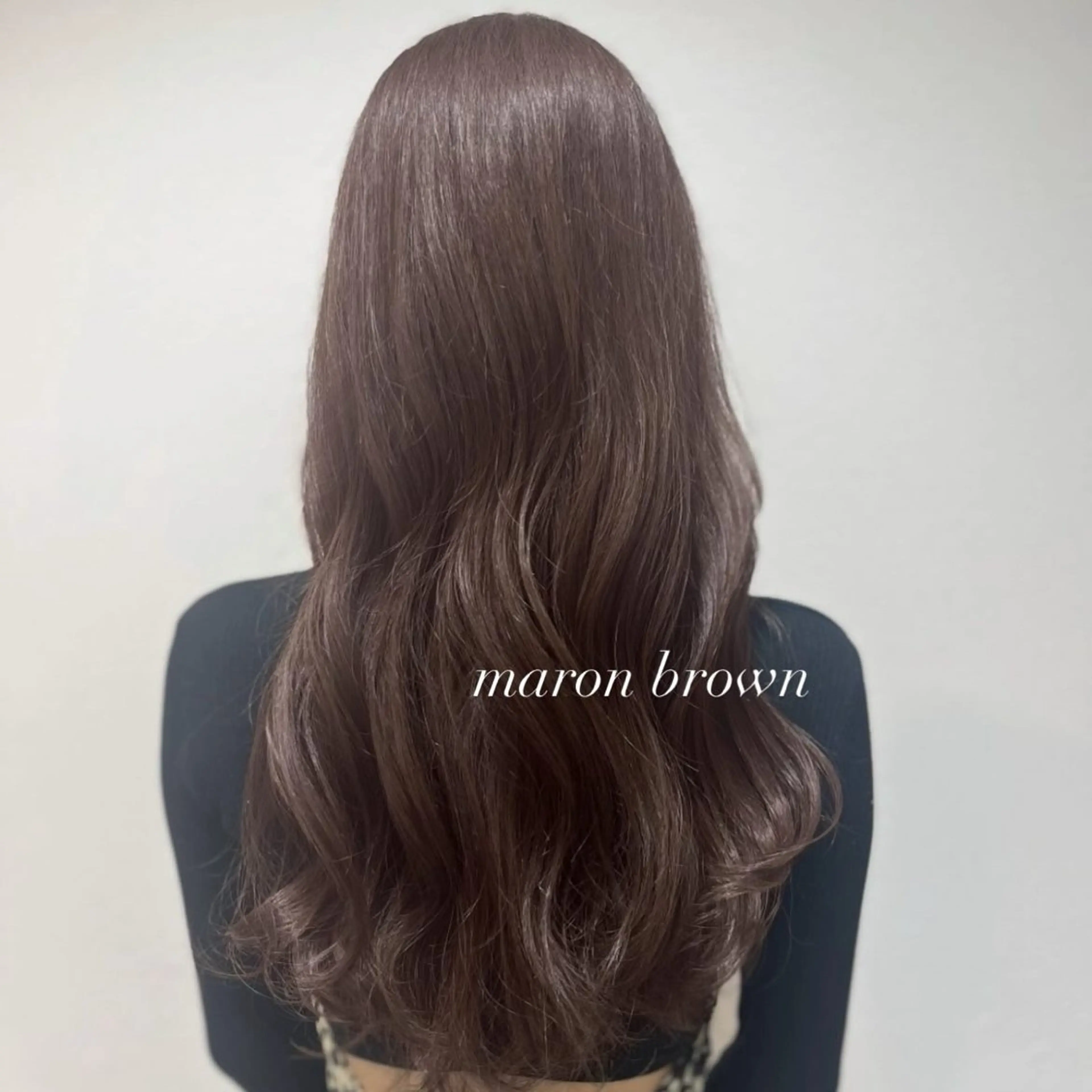 ロング カラー カット ヘアカラー トリートメント 透明感カラー／ 艶感カラー／RAMUのヘアスタイル